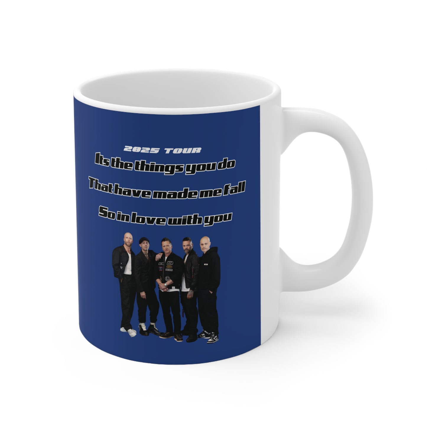 Five fan 5ive boy band uk 2025 tour five boyband five unofficial merchandise mug