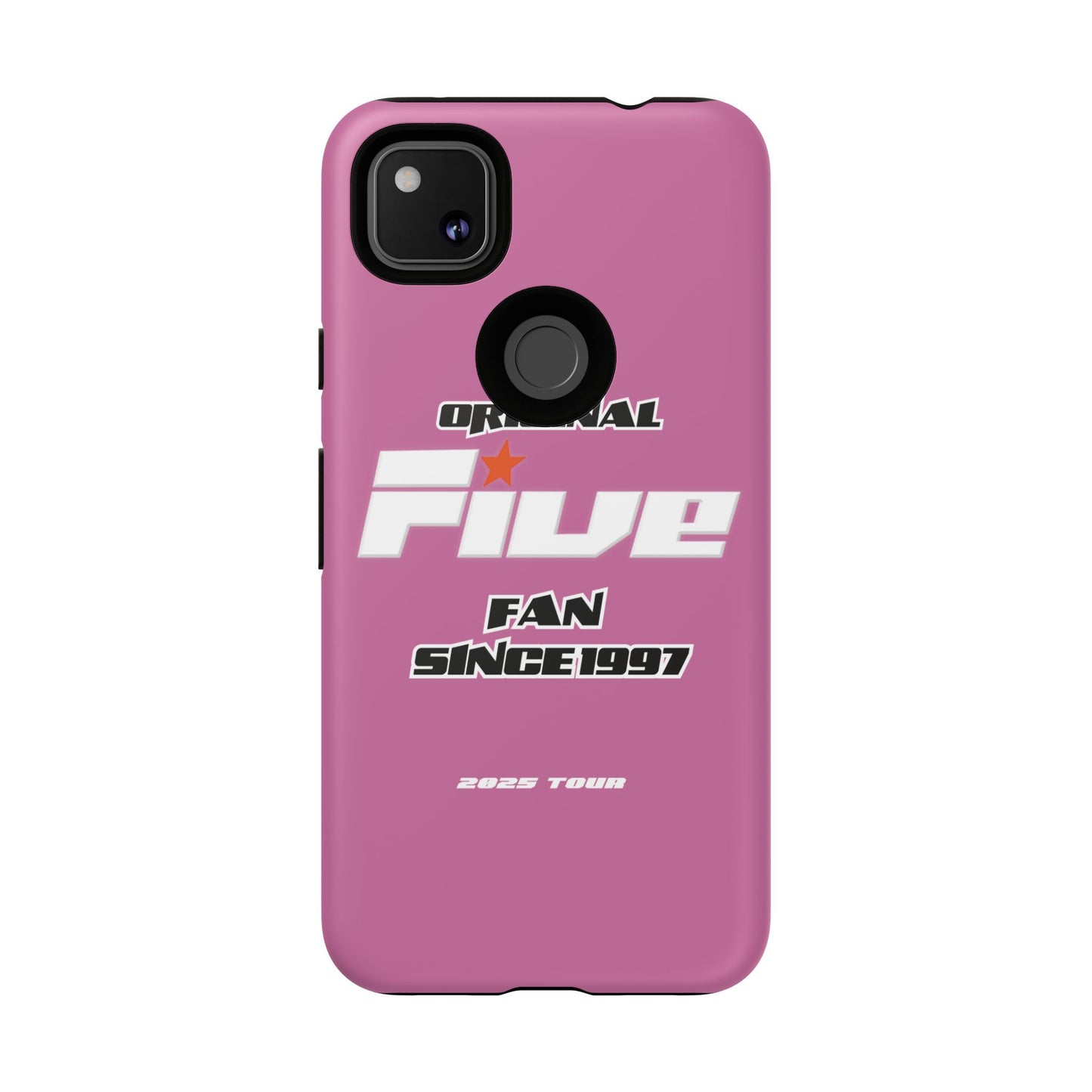 Original Five Fan Tough Case - 2025 Tour Edition unofficial Five boyband 5ive merchandise