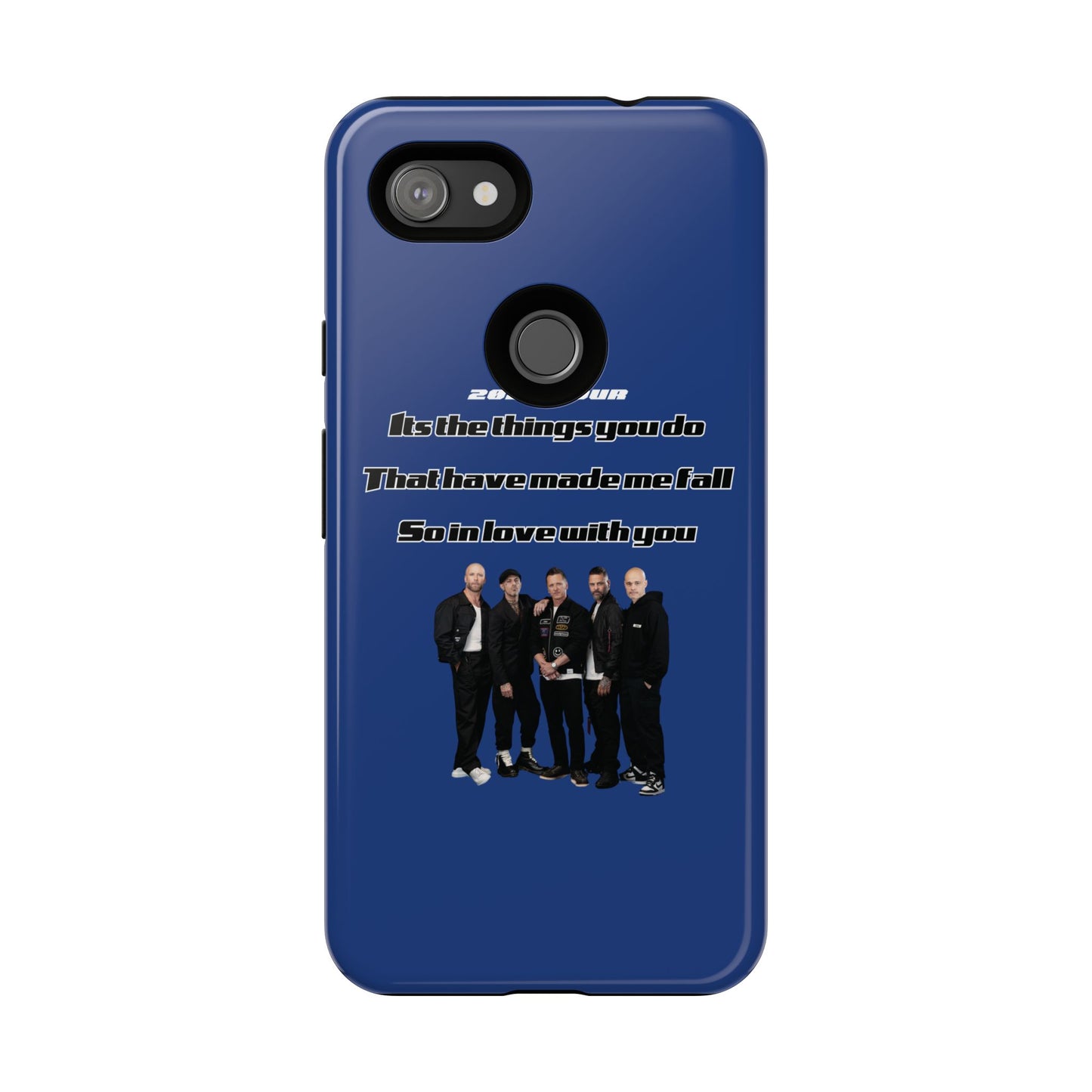 Original Five Fan Tough Case - 2025 Tour Edition unofficial Five boyband 5ive merchandise