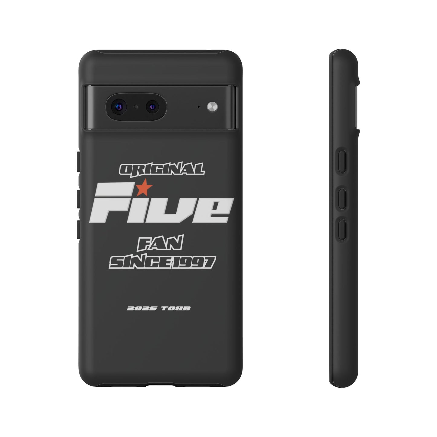 Original Five Fan Tough Case - 2025 Tour Edition unofficial Five boyband 5ive merchandise