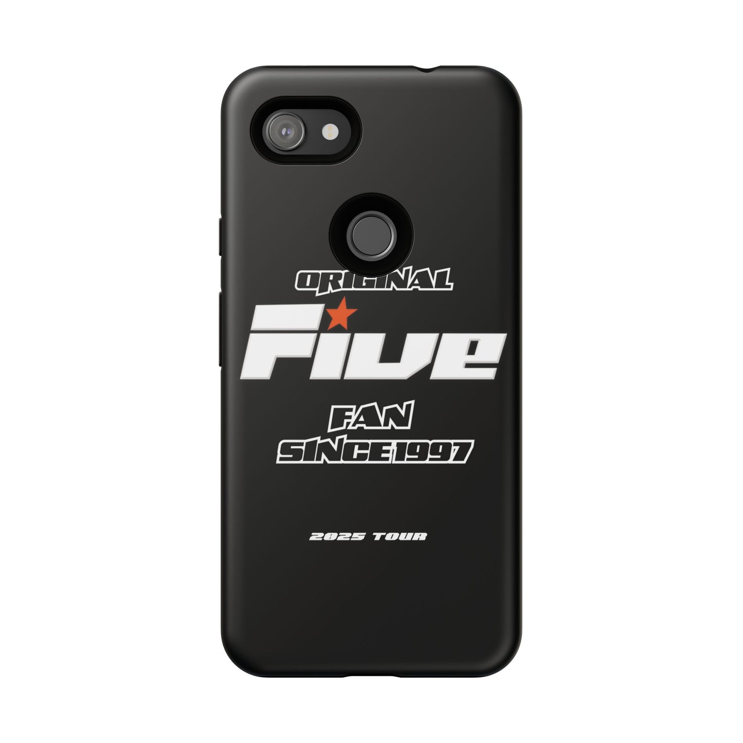 Original Five Fan Tough Case - 2025 Tour Edition unofficial Five boyband 5ive merchandise