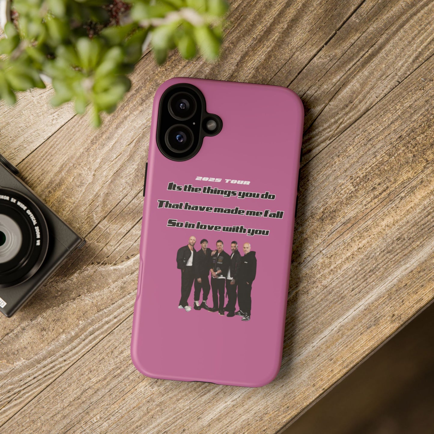Original Five Fan Tough Case - 2025 Tour Edition unofficial Five boyband 5ive merchandise