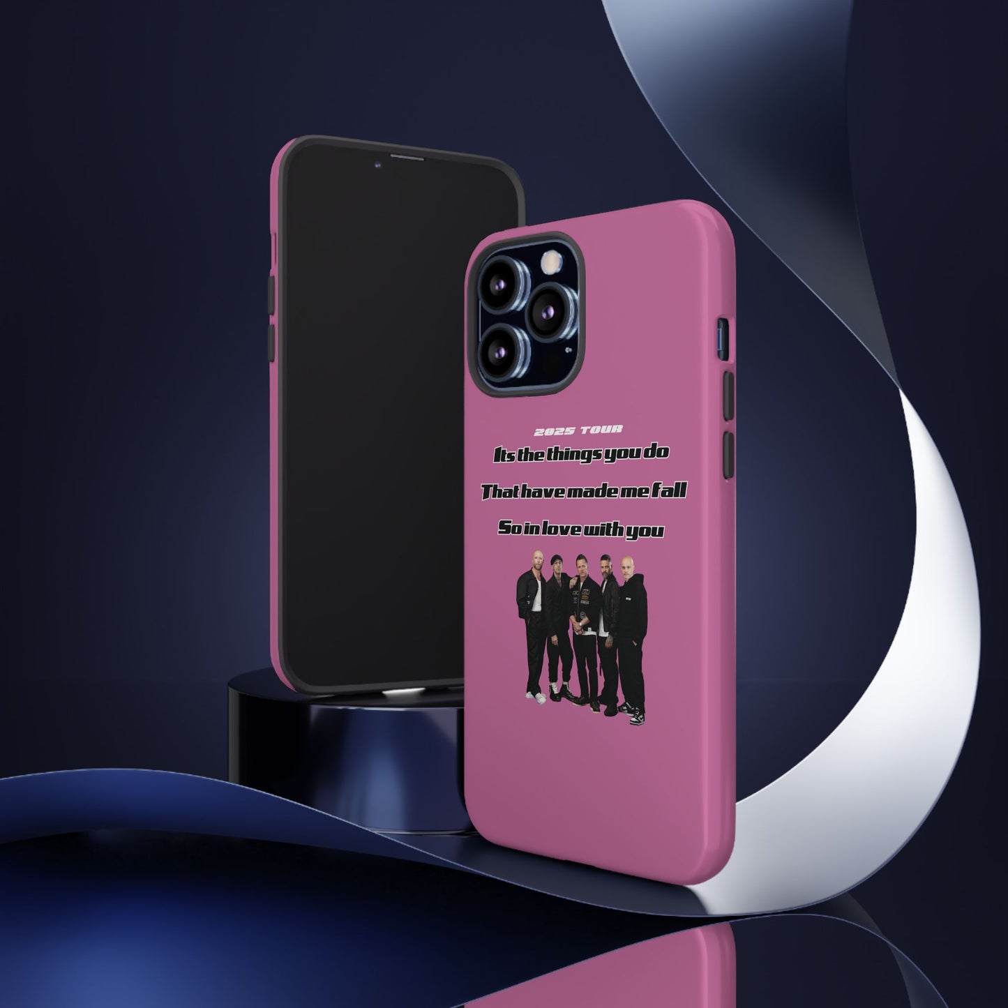 Original Five Fan Tough Case - 2025 Tour Edition unofficial Five boyband 5ive merchandise