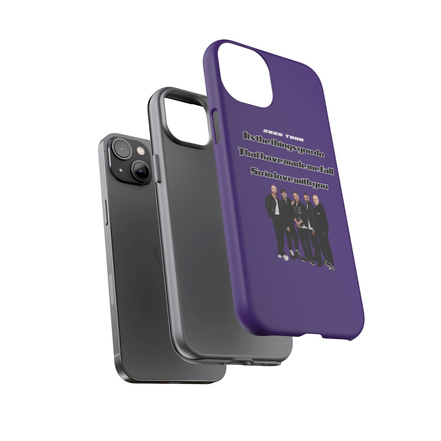 Original Five Fan Tough Case - 2025 Tour Edition unofficial Five boyband 5ive merchandise
