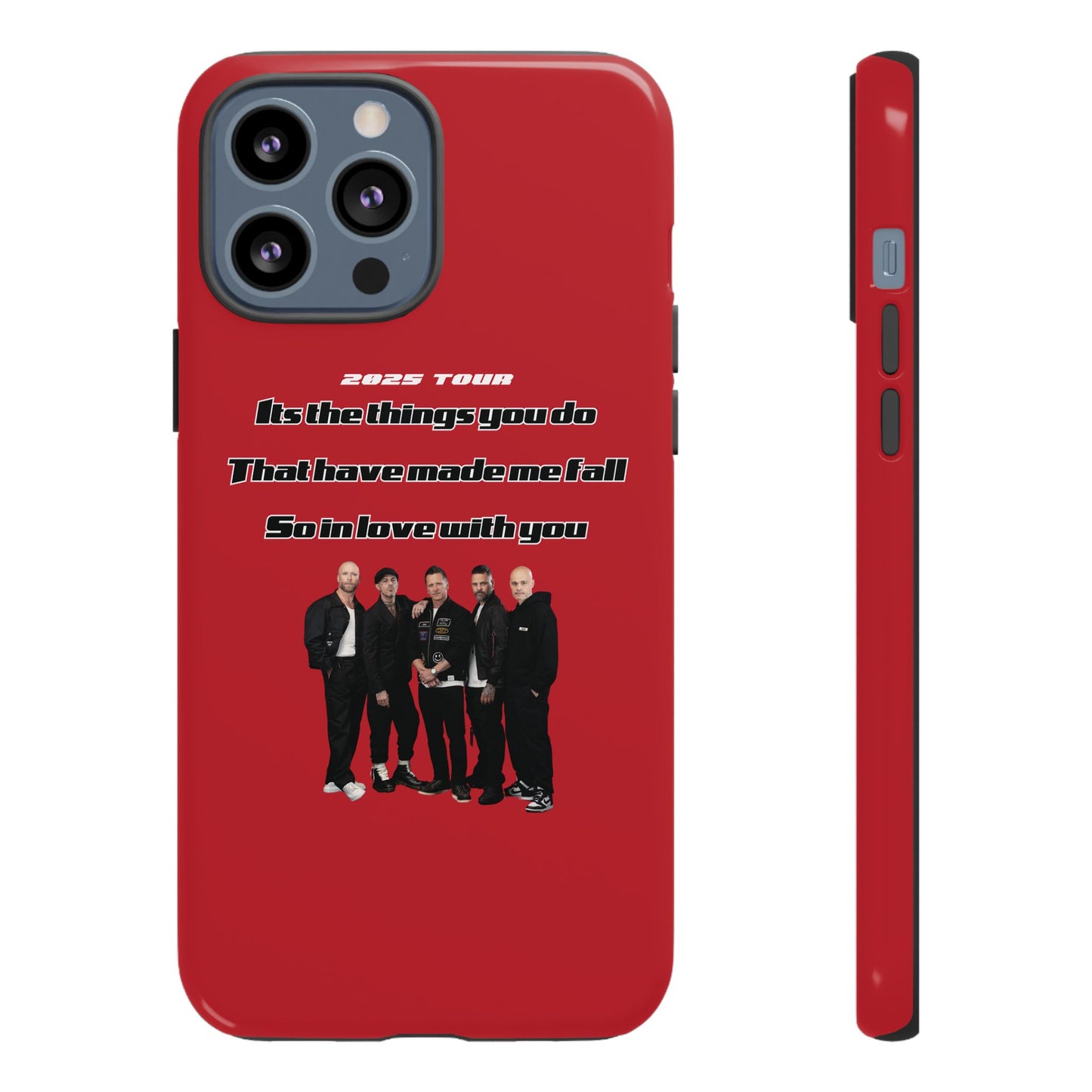 Original Five Fan Tough Case - 2025 Tour Edition unofficial Five boyband 5ive merchandise