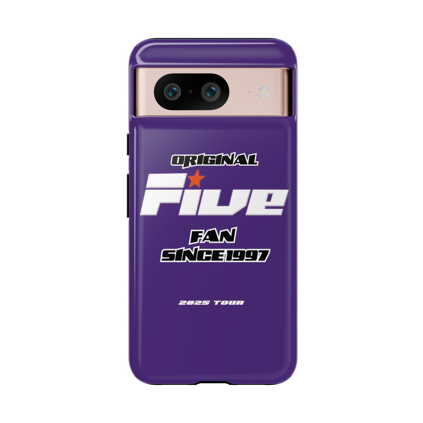 Original Five Fan Tough Case - 2025 Tour Edition unofficial Five boyband 5ive merchandise