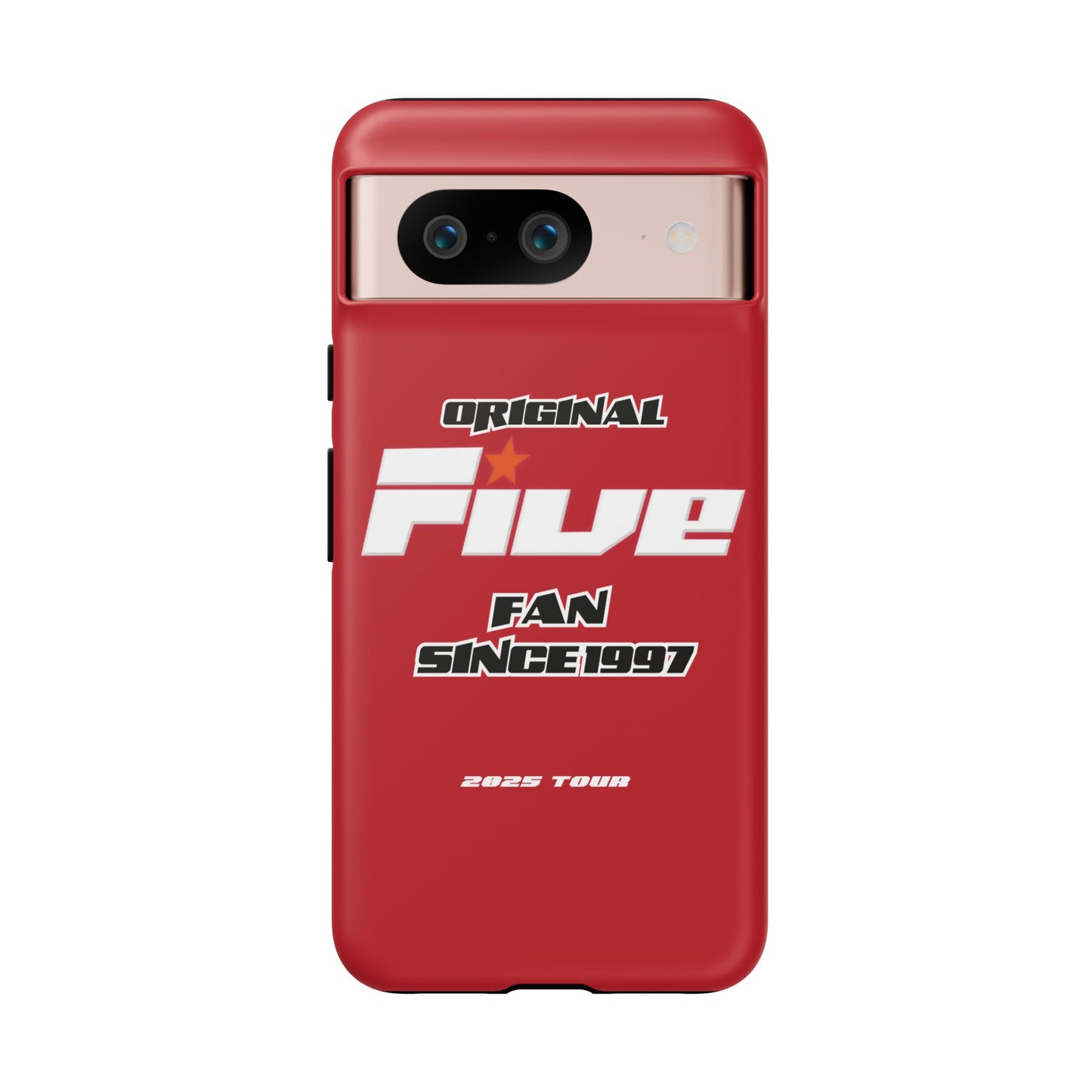 Original Five Fan Tough Case - 2025 Tour Edition unofficial Five boyband 5ive merchandise