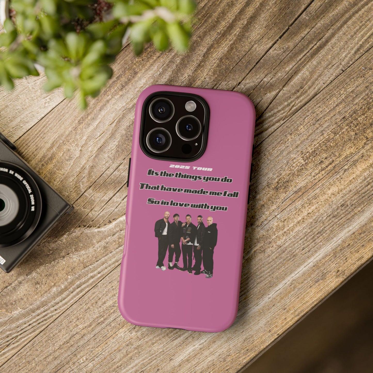 Original Five Fan Tough Case - 2025 Tour Edition unofficial Five boyband 5ive merchandise
