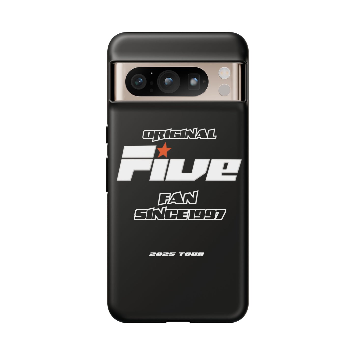 Original Five Fan Tough Case - 2025 Tour Edition unofficial Five boyband 5ive merchandise