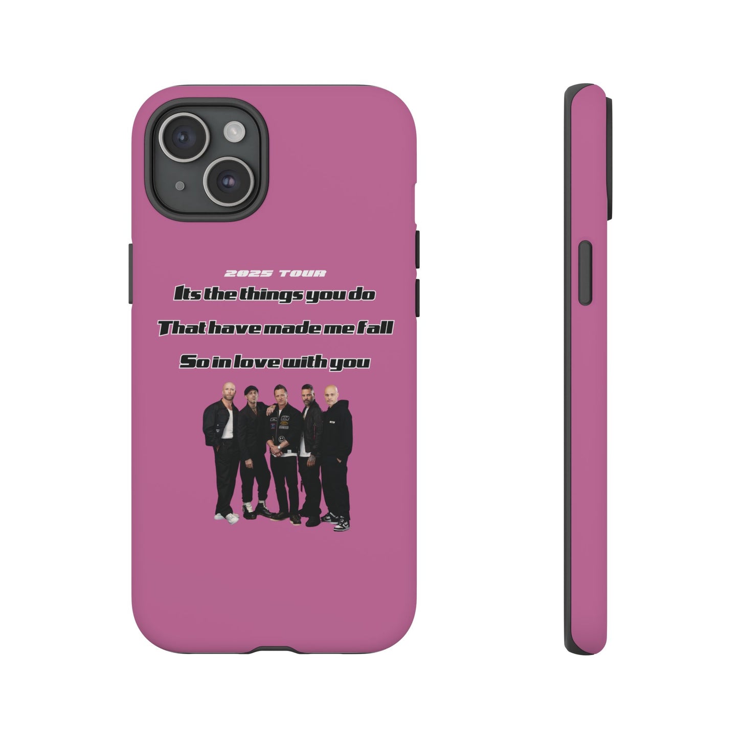 Original Five Fan Tough Case - 2025 Tour Edition unofficial Five boyband 5ive merchandise