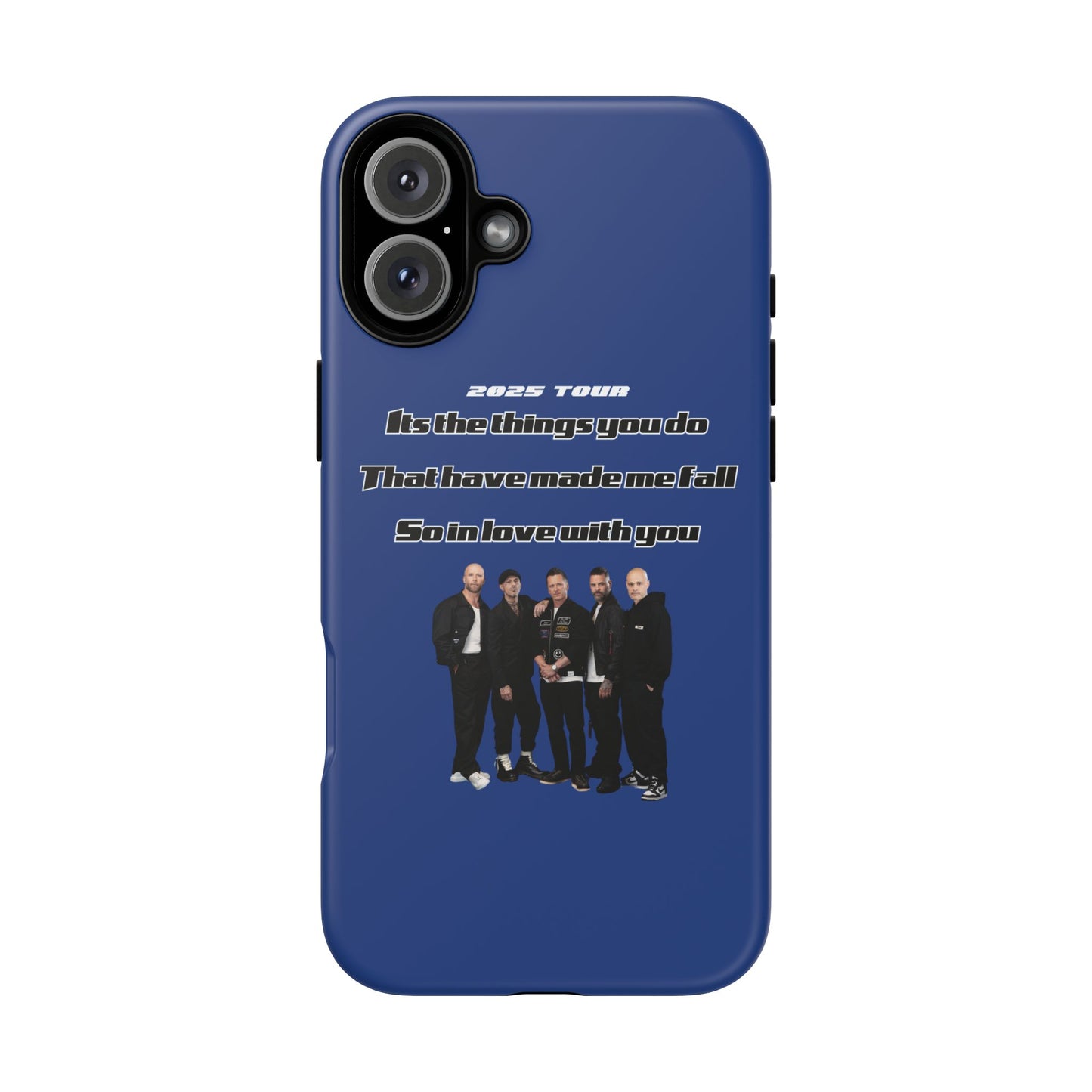 Original Five Fan Tough Case - 2025 Tour Edition unofficial Five boyband 5ive merchandise