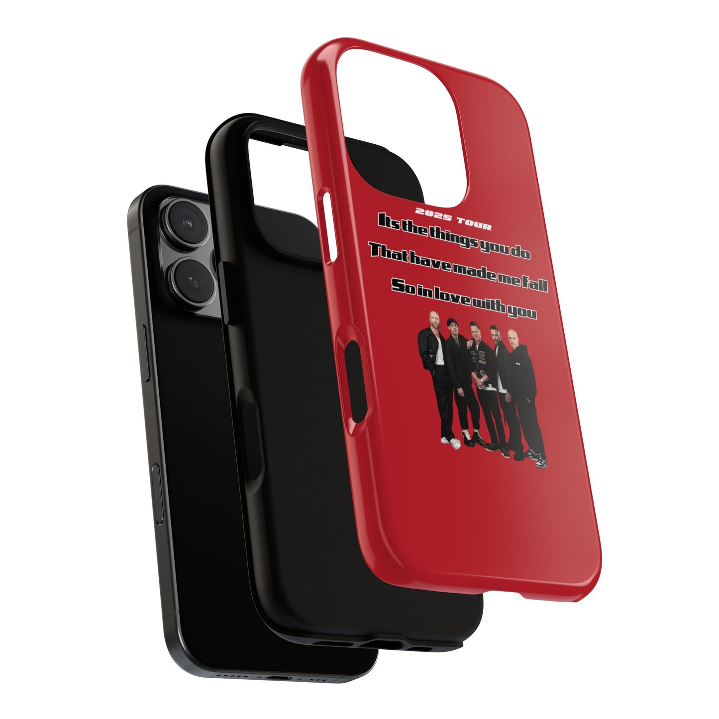 Original Five Fan Tough Case - 2025 Tour Edition unofficial Five boyband 5ive merchandise