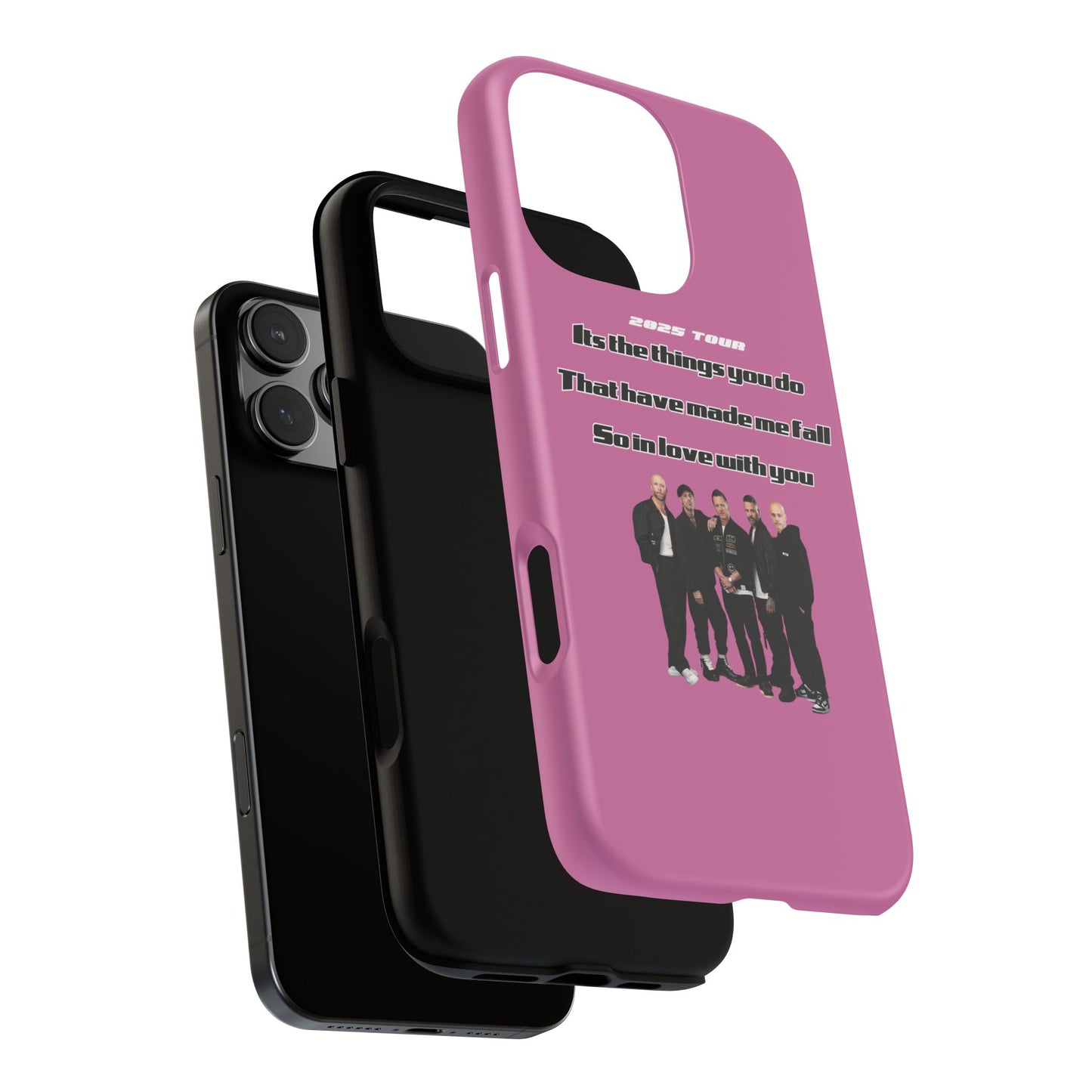 Original Five Fan Tough Case - 2025 Tour Edition unofficial Five boyband 5ive merchandise
