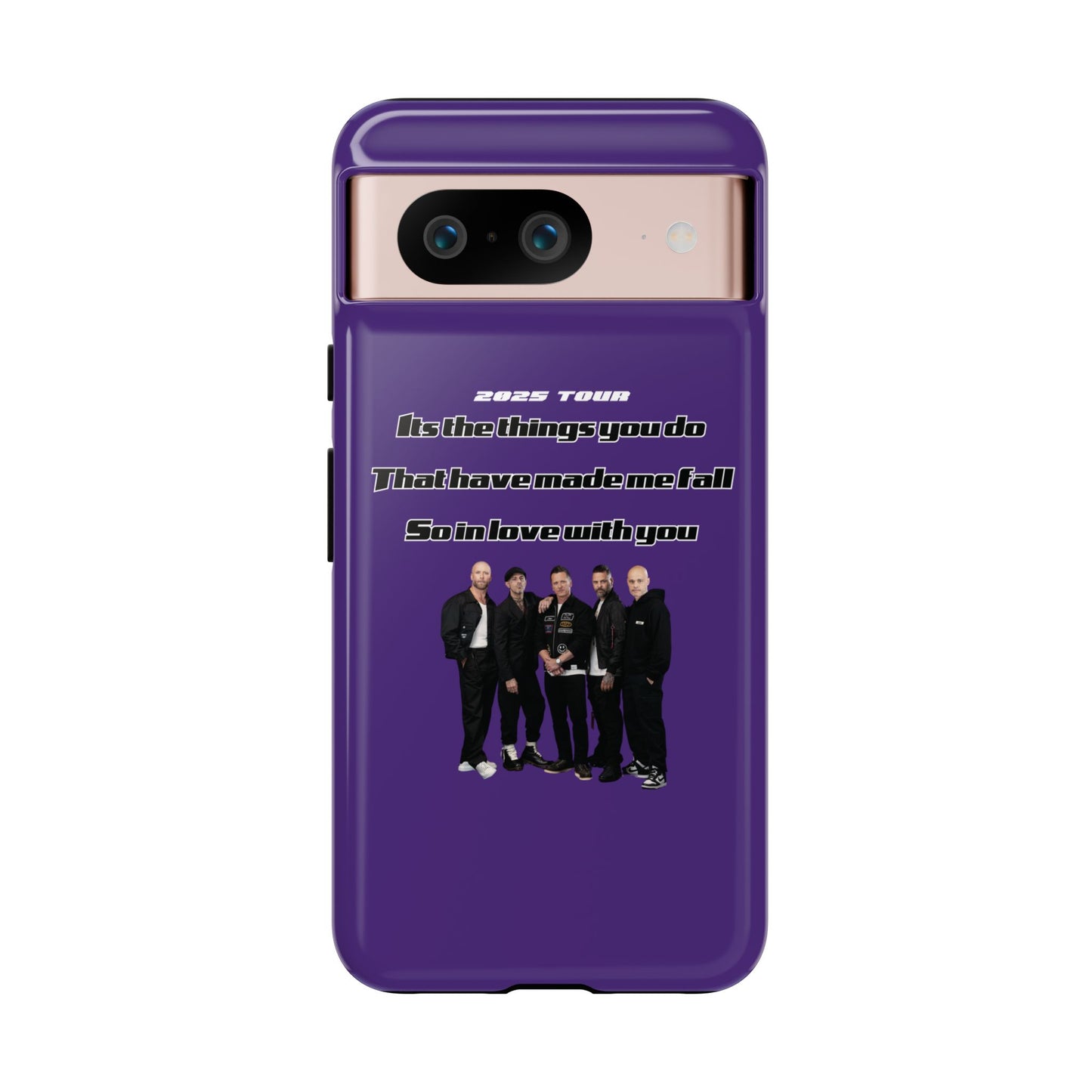 Original Five Fan Tough Case - 2025 Tour Edition unofficial Five boyband 5ive merchandise