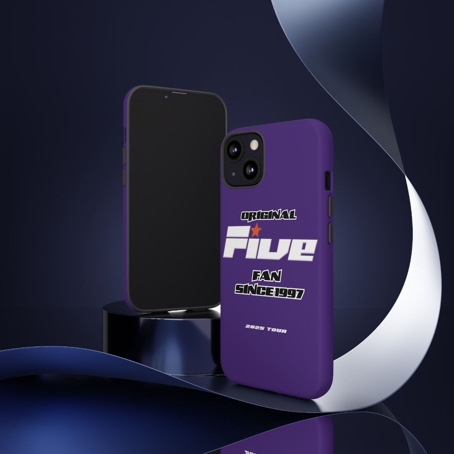 Original Five Fan Tough Case - 2025 Tour Edition unofficial Five boyband 5ive merchandise