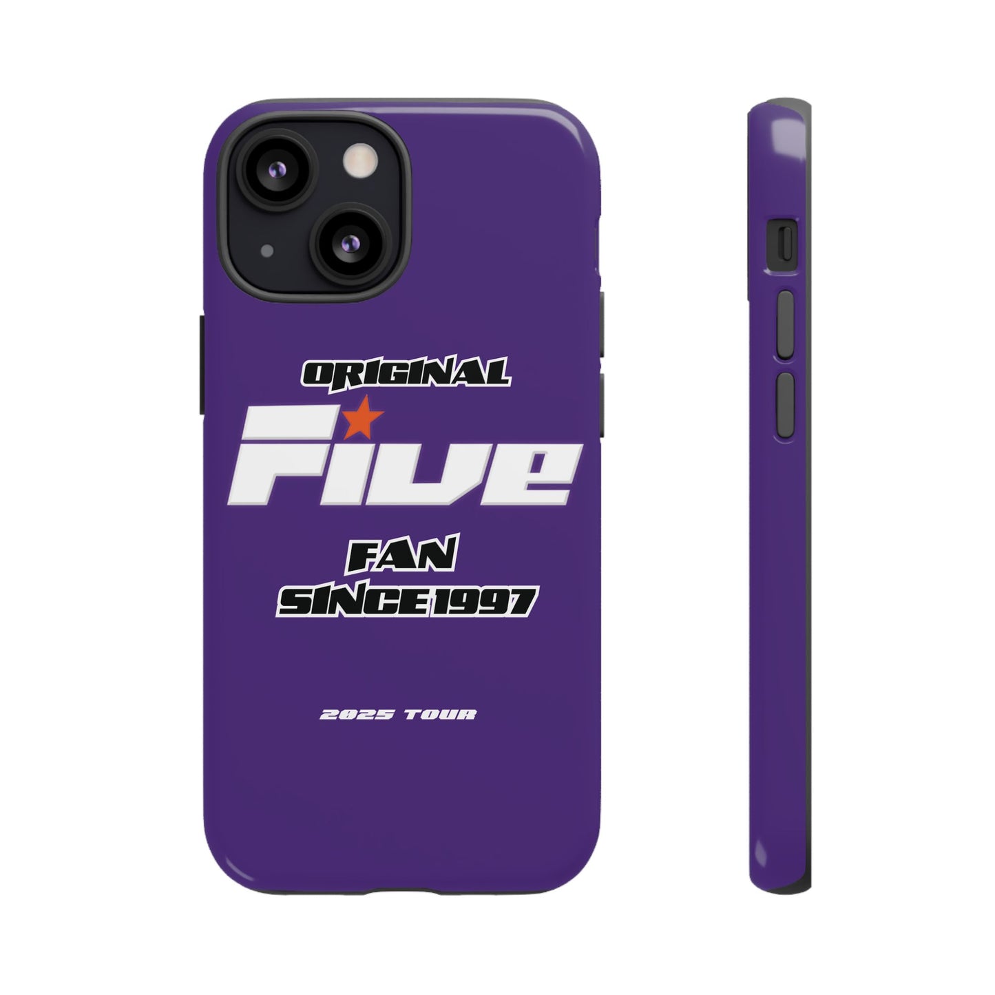Original Five Fan Tough Case - 2025 Tour Edition unofficial Five boyband 5ive merchandise