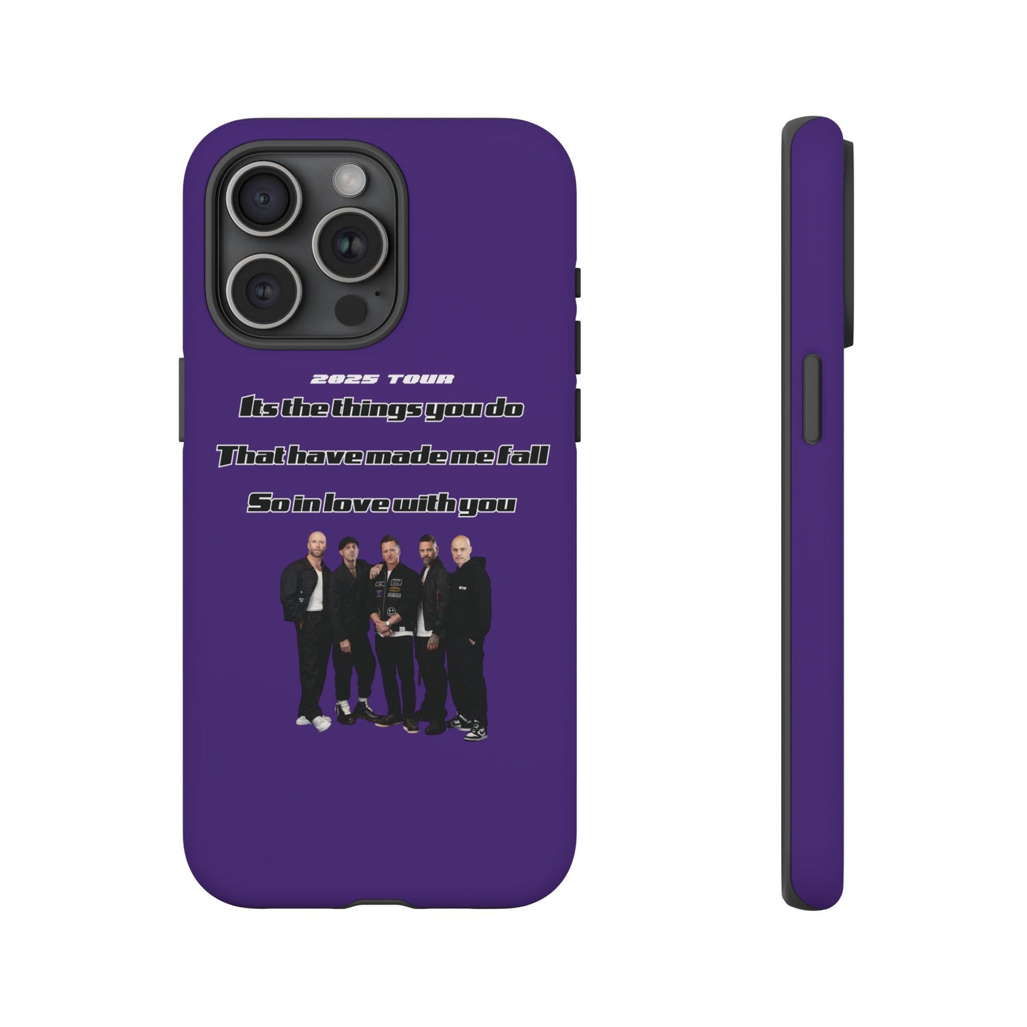 Original Five Fan Tough Case - 2025 Tour Edition unofficial Five boyband 5ive merchandise