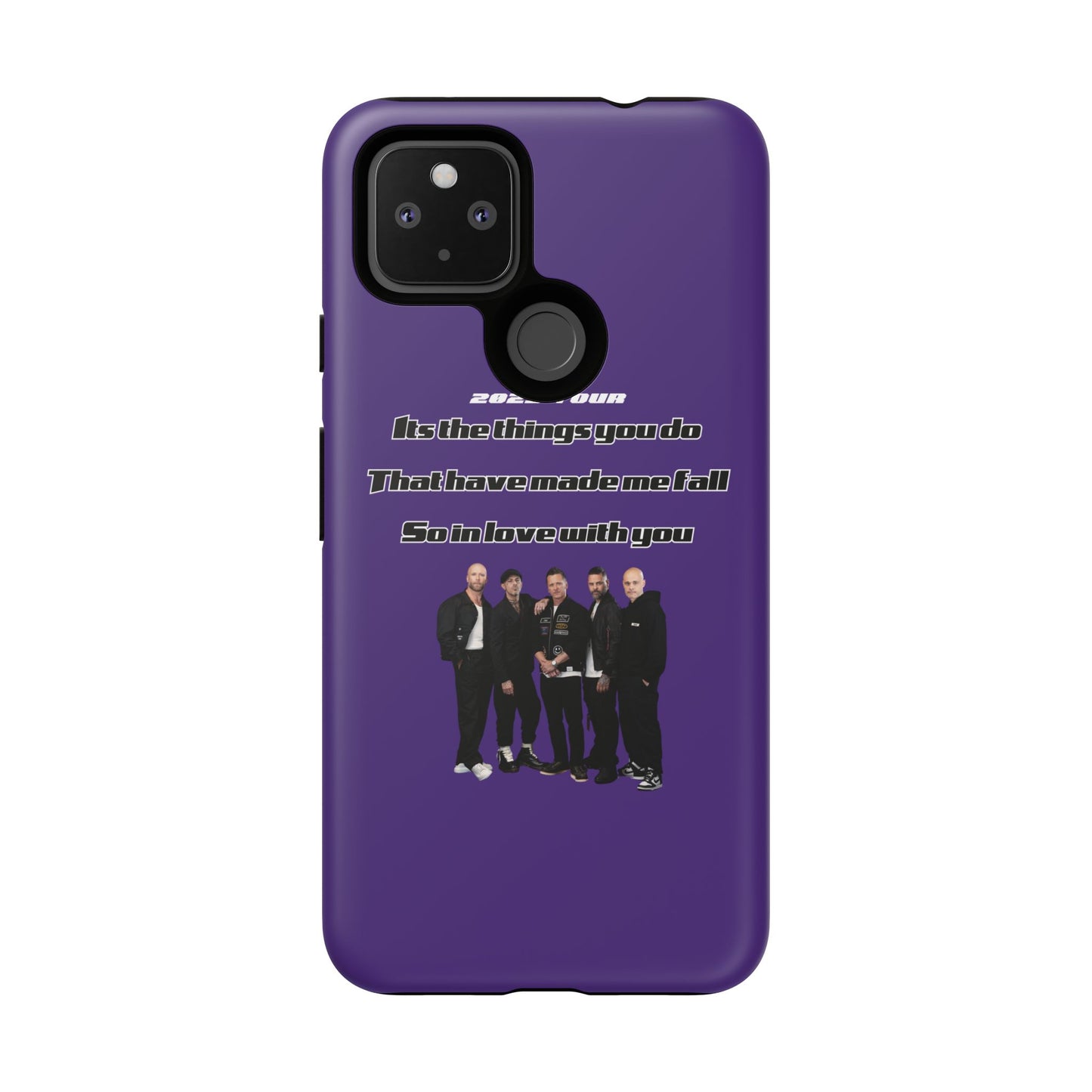 Original Five Fan Tough Case - 2025 Tour Edition unofficial Five boyband 5ive merchandise