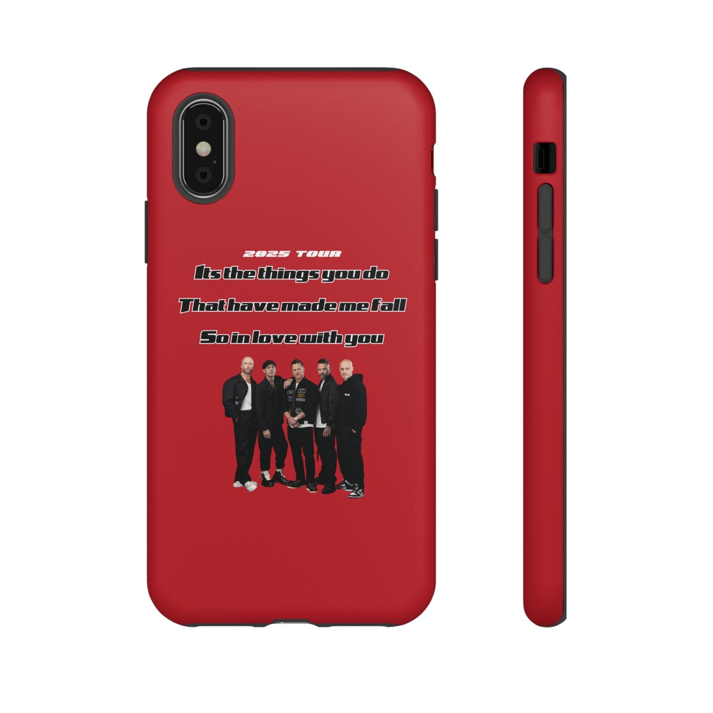 Original Five Fan Tough Case - 2025 Tour Edition unofficial Five boyband 5ive merchandise