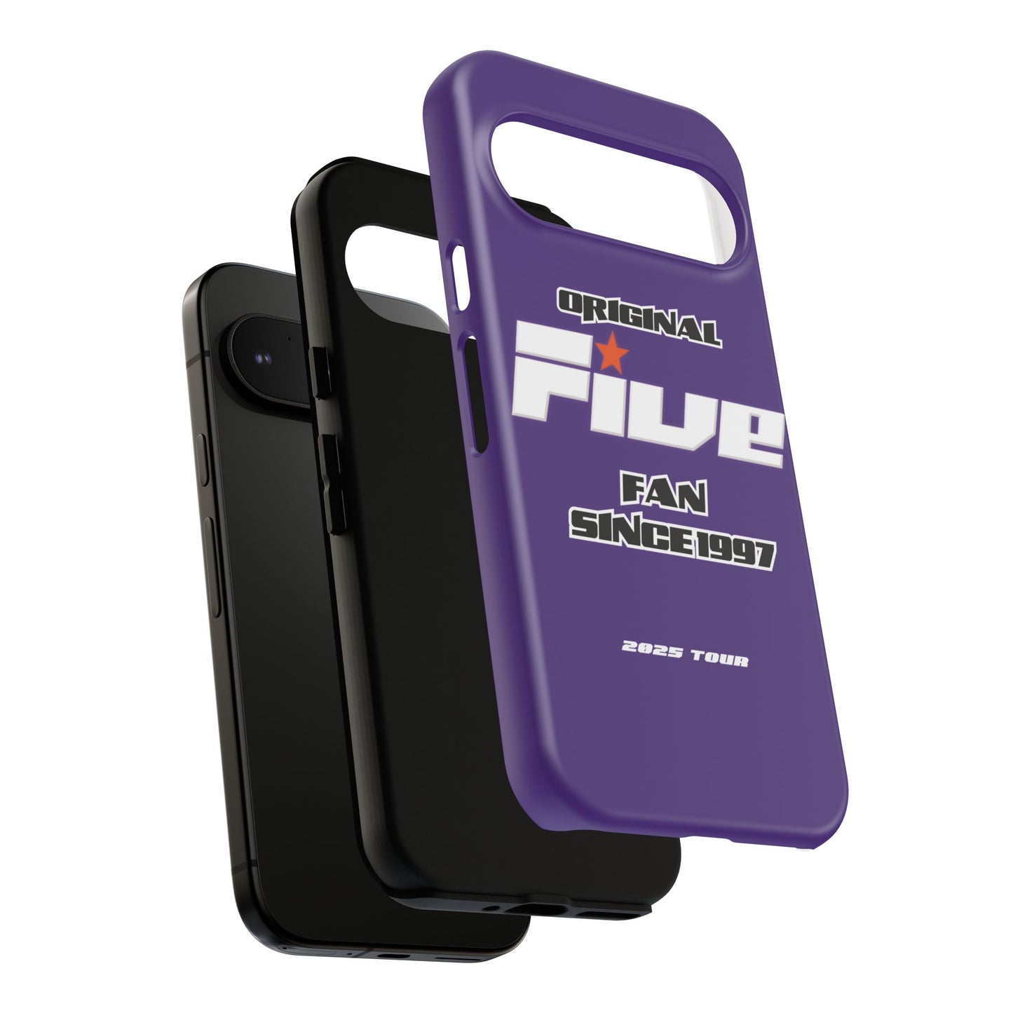 Original Five Fan Tough Case - 2025 Tour Edition unofficial Five boyband 5ive merchandise