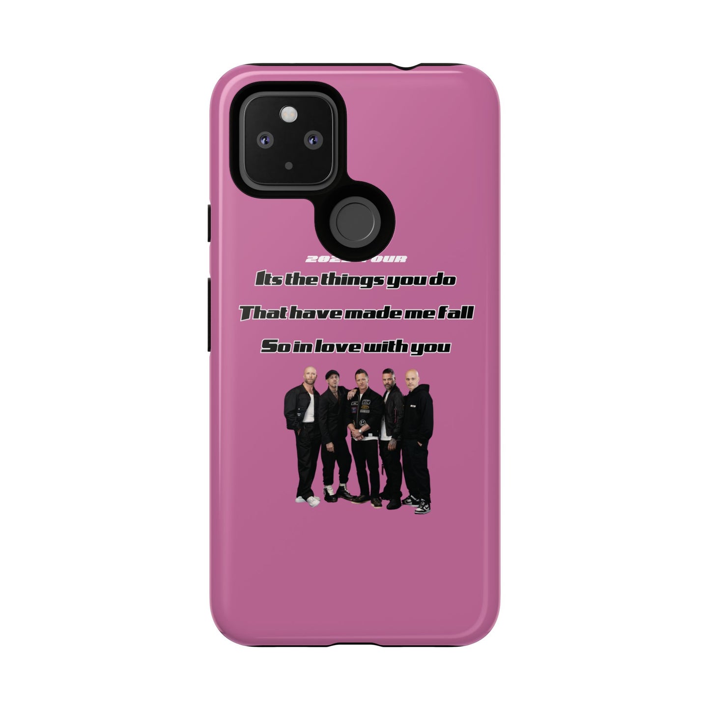 Original Five Fan Tough Case - 2025 Tour Edition unofficial Five boyband 5ive merchandise