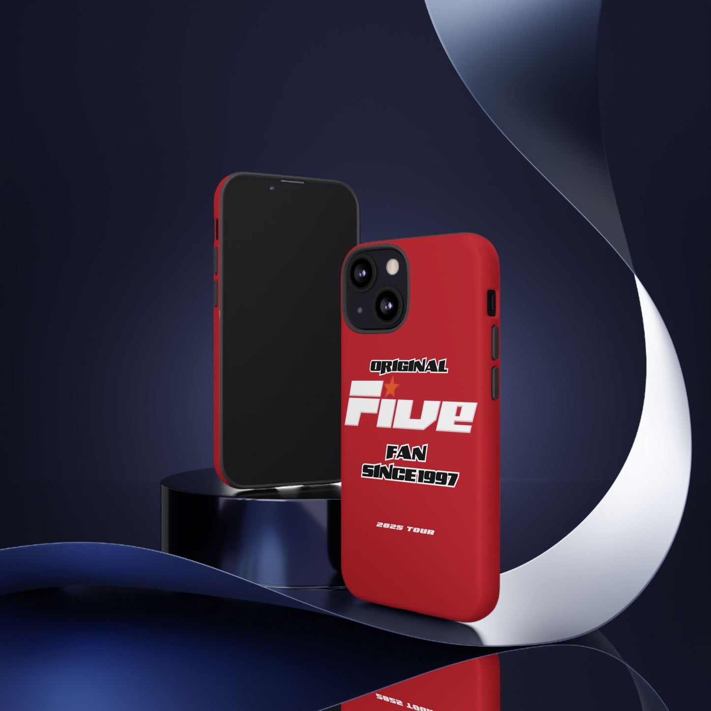Original Five Fan Tough Case - 2025 Tour Edition unofficial Five boyband 5ive merchandise