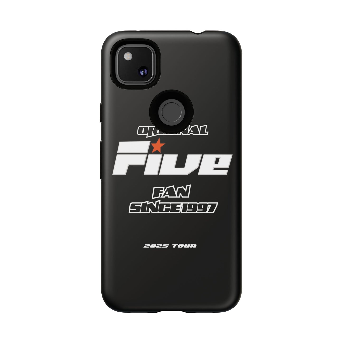 Original Five Fan Tough Case - 2025 Tour Edition unofficial Five boyband 5ive merchandise
