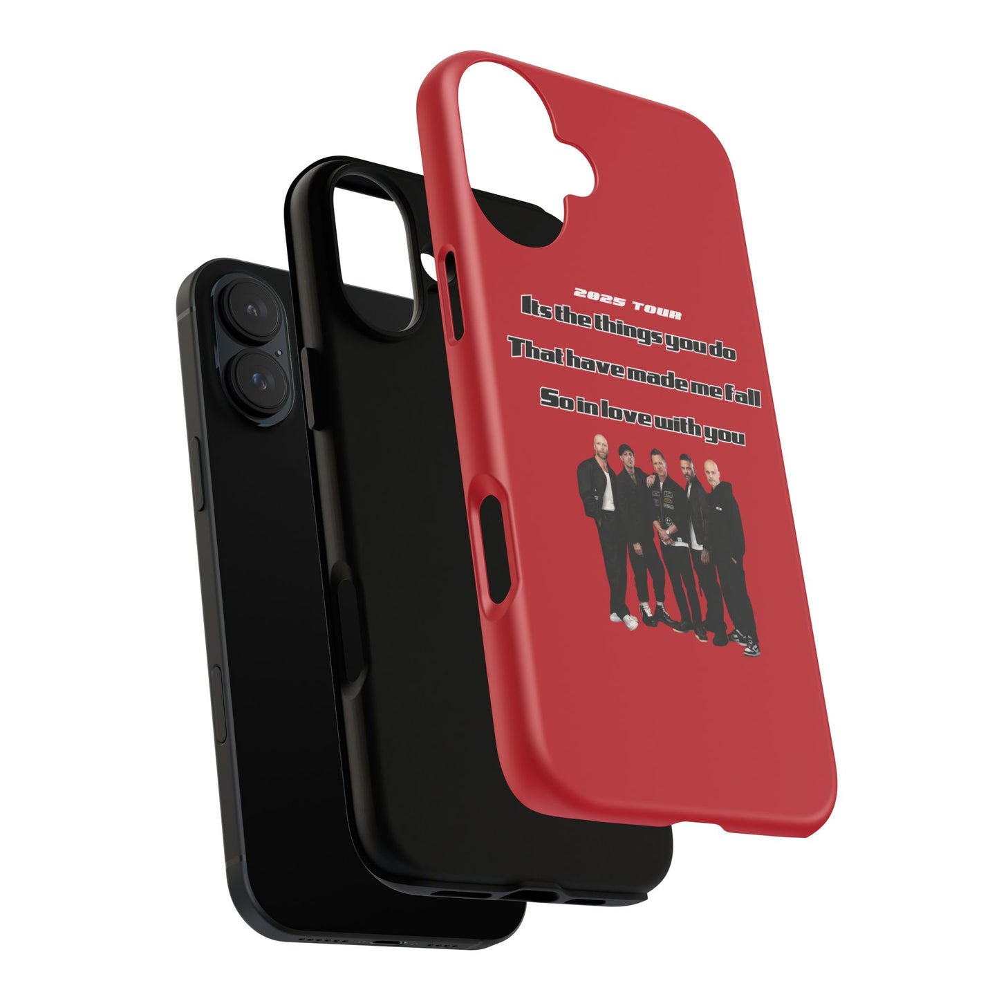 Original Five Fan Tough Case - 2025 Tour Edition unofficial Five boyband 5ive merchandise