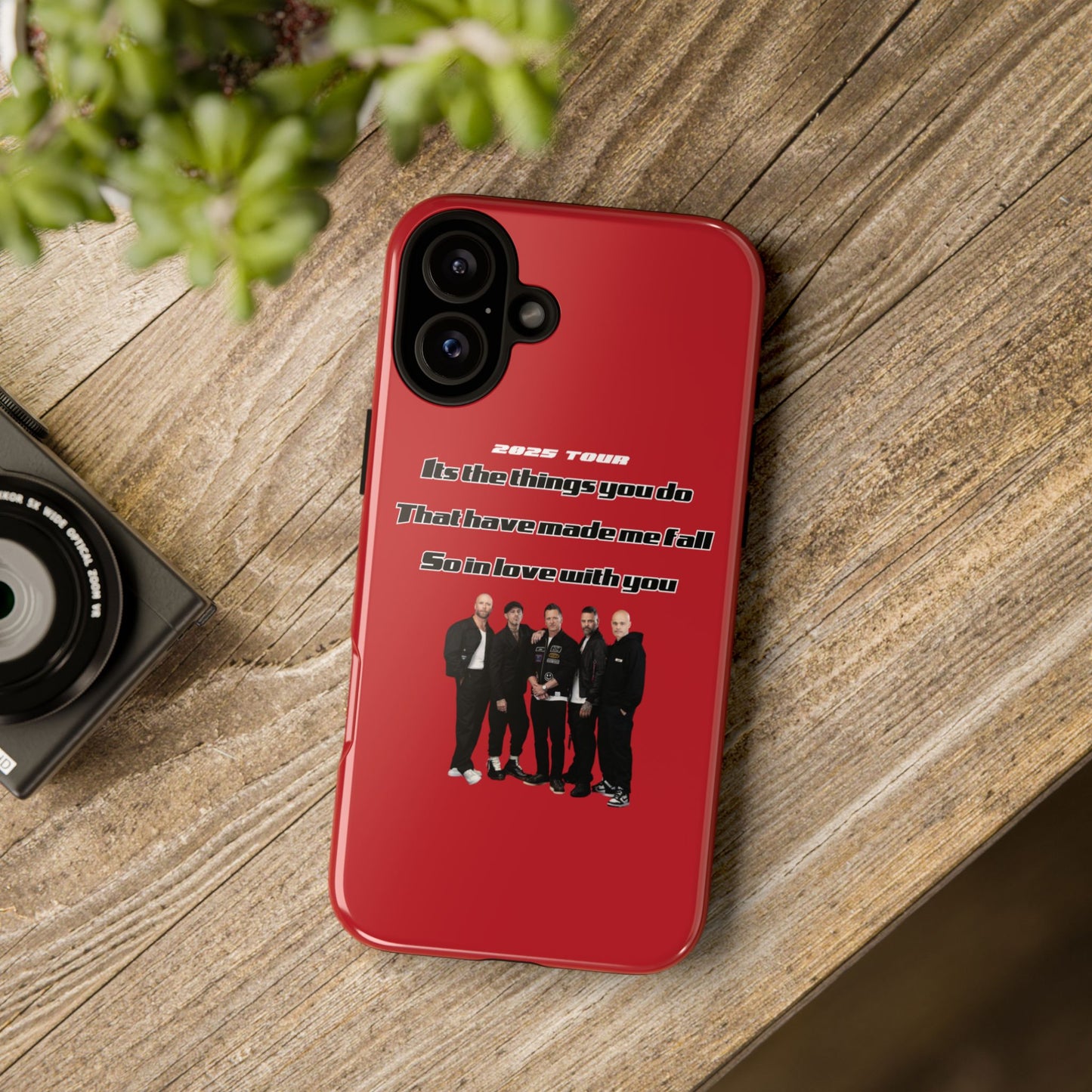 Original Five Fan Tough Case - 2025 Tour Edition unofficial Five boyband 5ive merchandise