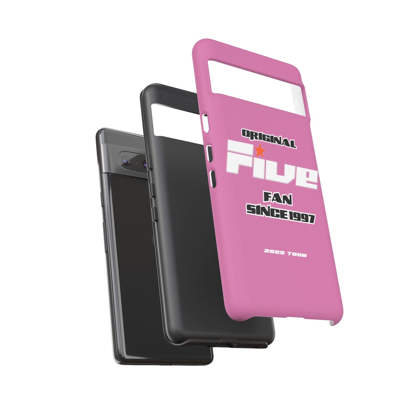 Original Five Fan Tough Case - 2025 Tour Edition unofficial Five boyband 5ive merchandise