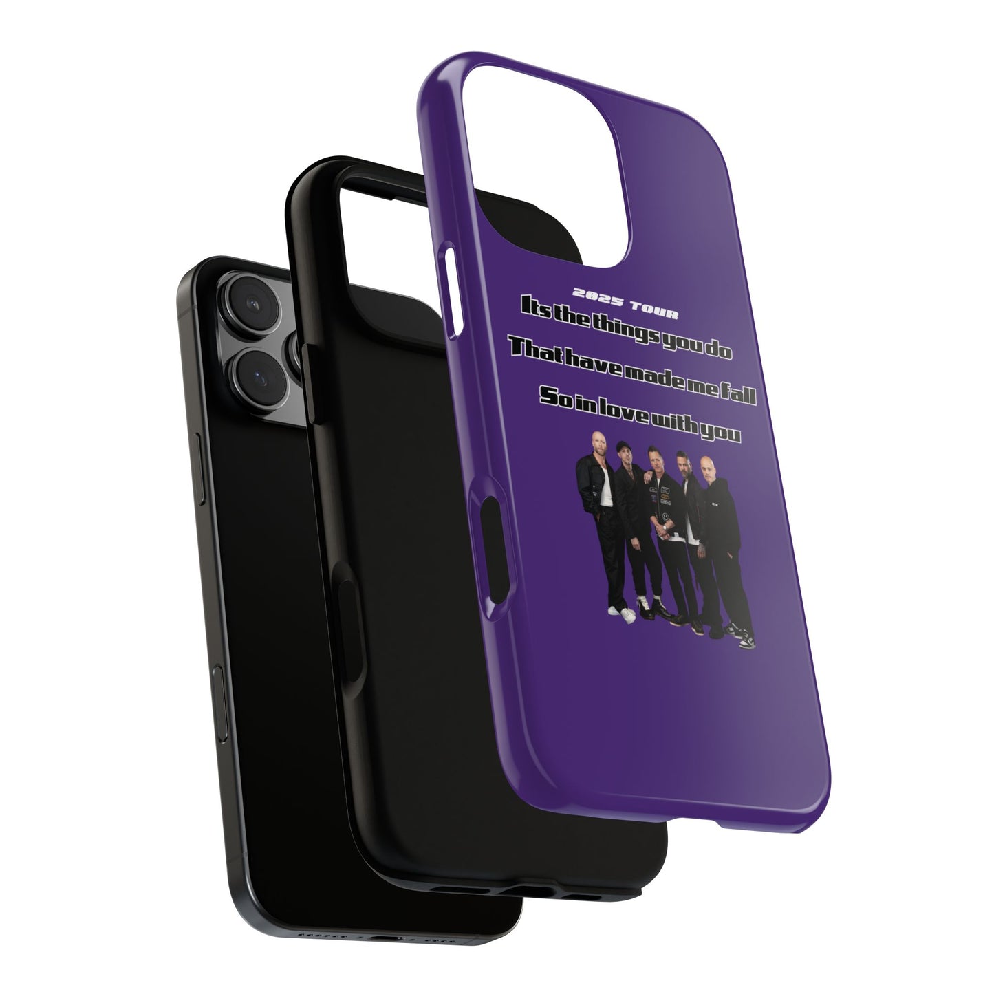 Original Five Fan Tough Case - 2025 Tour Edition unofficial Five boyband 5ive merchandise