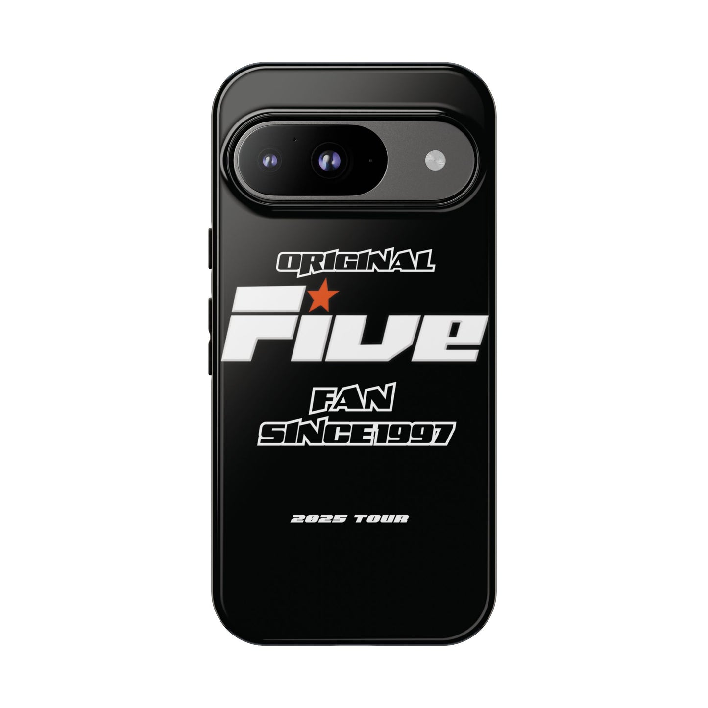 Original Five Fan Tough Case - 2025 Tour Edition unofficial Five boyband 5ive merchandise