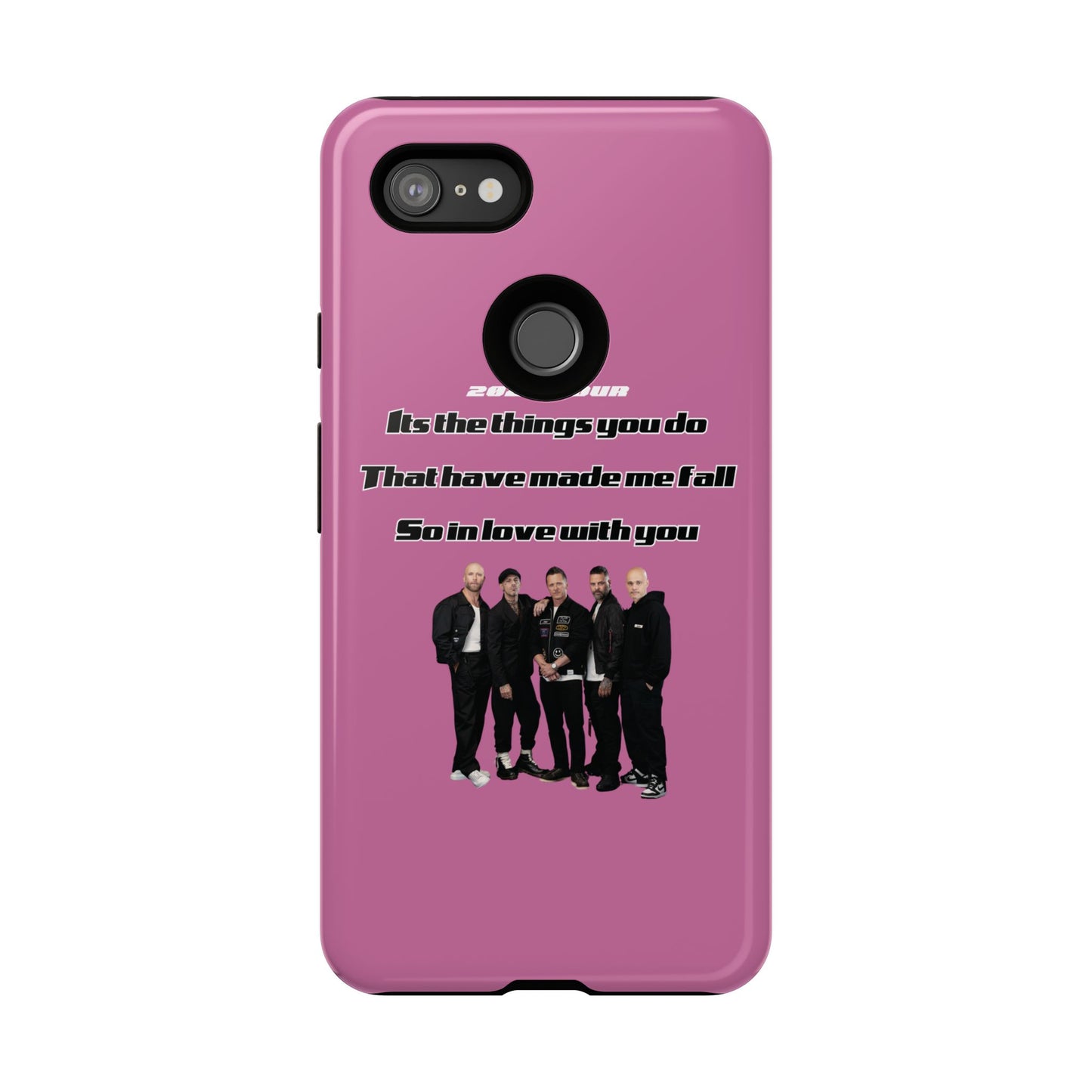 Original Five Fan Tough Case - 2025 Tour Edition unofficial Five boyband 5ive merchandise