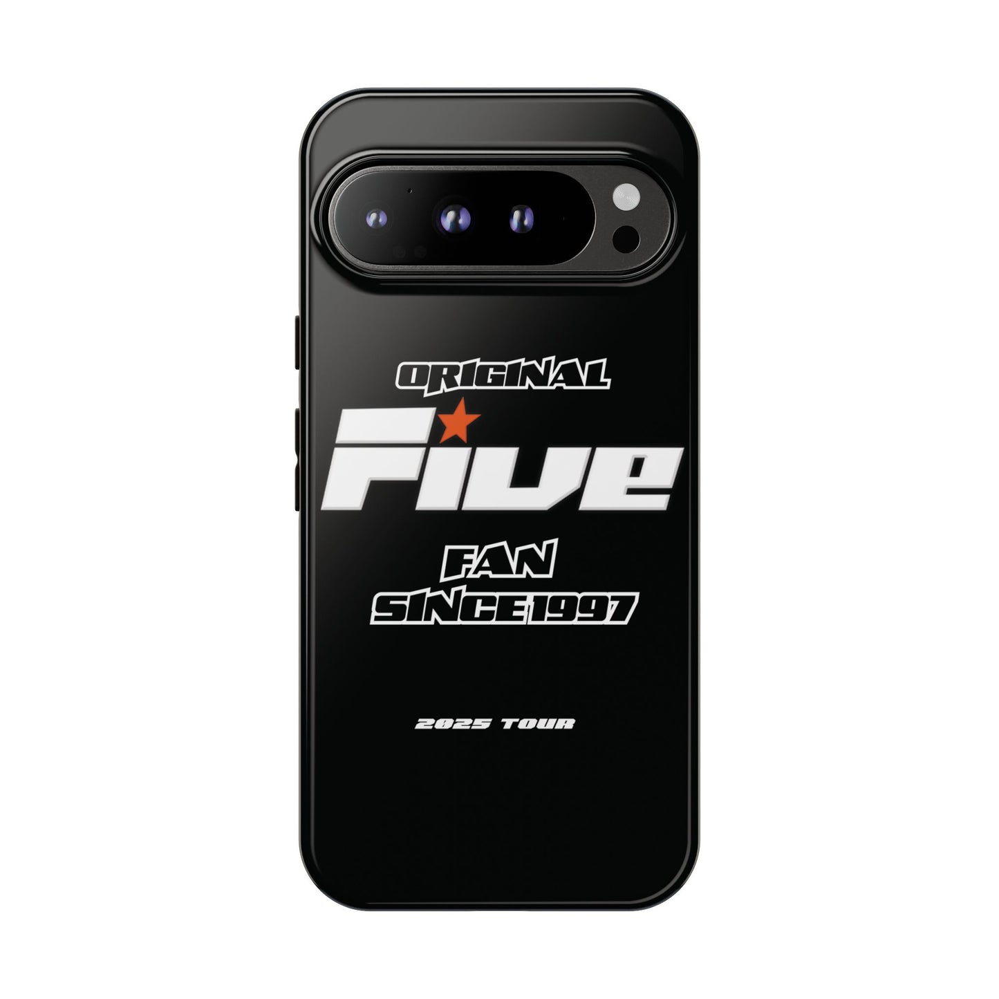 Original Five Fan Tough Case - 2025 Tour Edition unofficial Five boyband 5ive merchandise