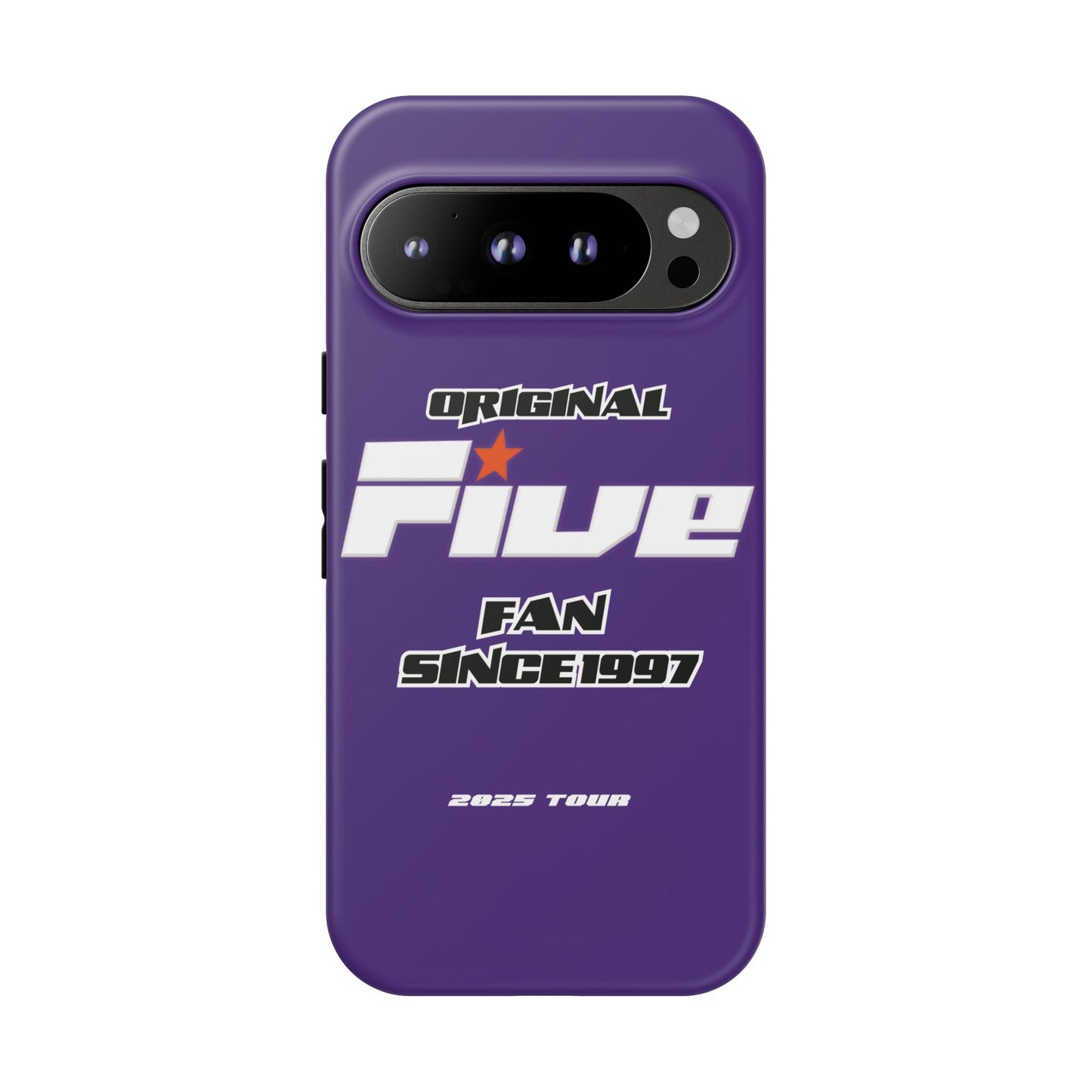 Original Five Fan Tough Case - 2025 Tour Edition unofficial Five boyband 5ive merchandise