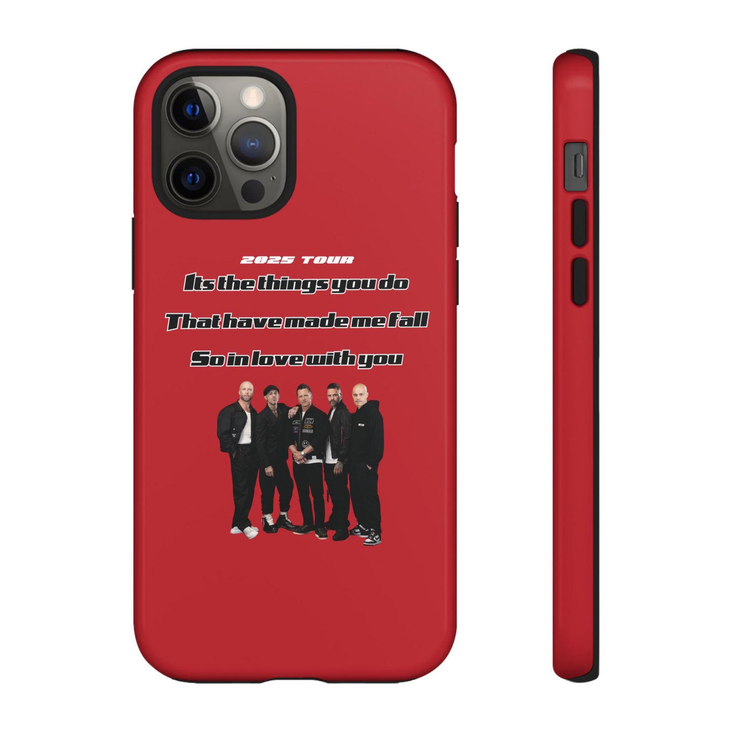 Original Five Fan Tough Case - 2025 Tour Edition unofficial Five boyband 5ive merchandise