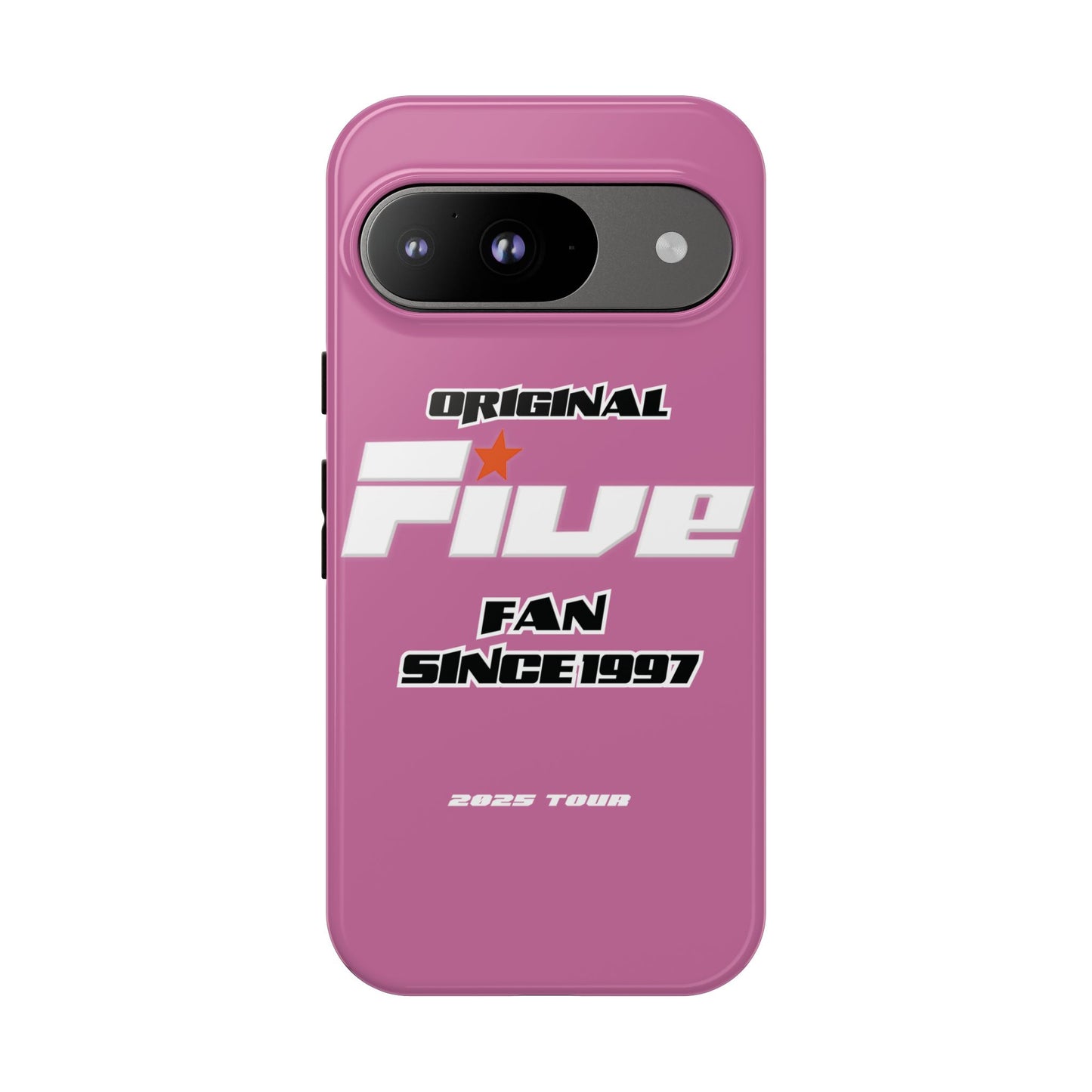 Original Five Fan Tough Case - 2025 Tour Edition unofficial Five boyband 5ive merchandise