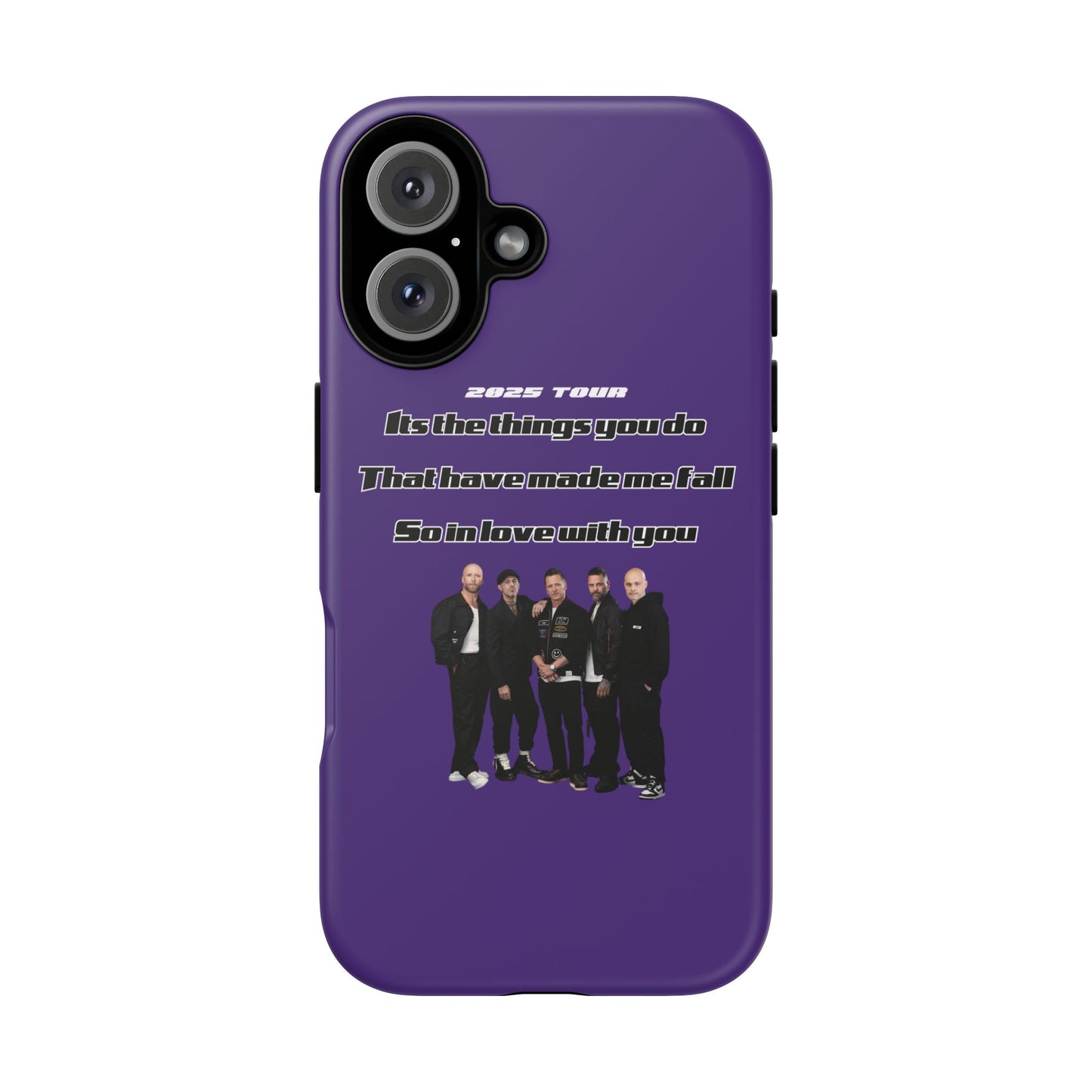 Original Five Fan Tough Case - 2025 Tour Edition unofficial Five boyband 5ive merchandise