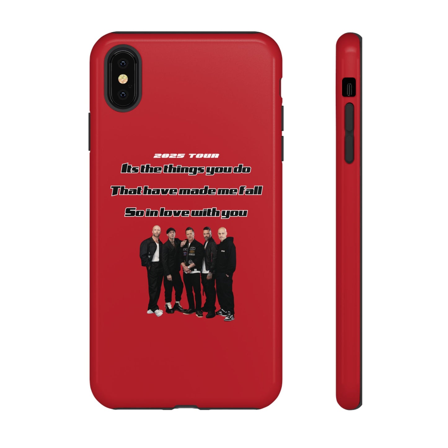 Original Five Fan Tough Case - 2025 Tour Edition unofficial Five boyband 5ive merchandise