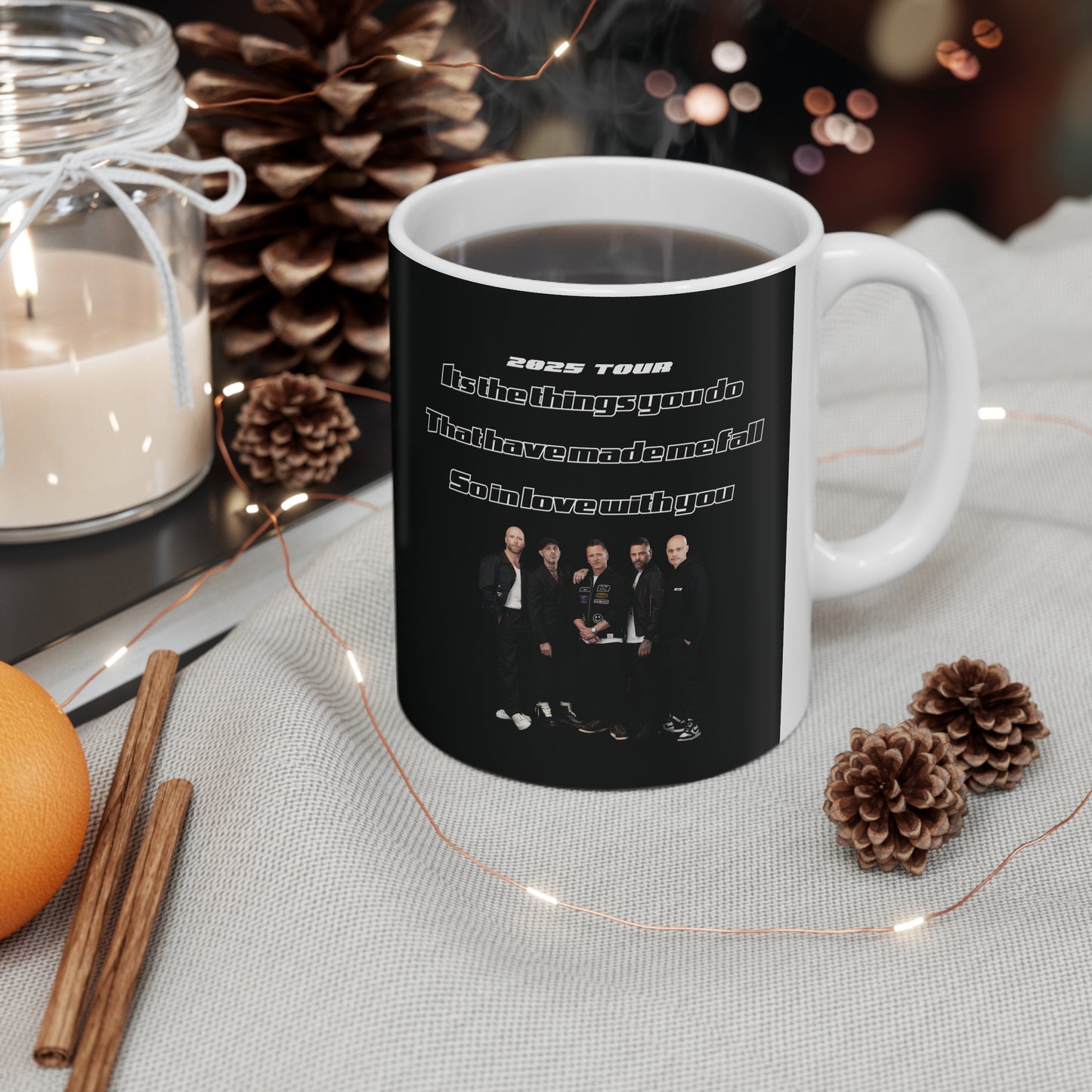 Five fan 5ive boy band uk 2025 tour five boyband five unofficial merchandise mug
