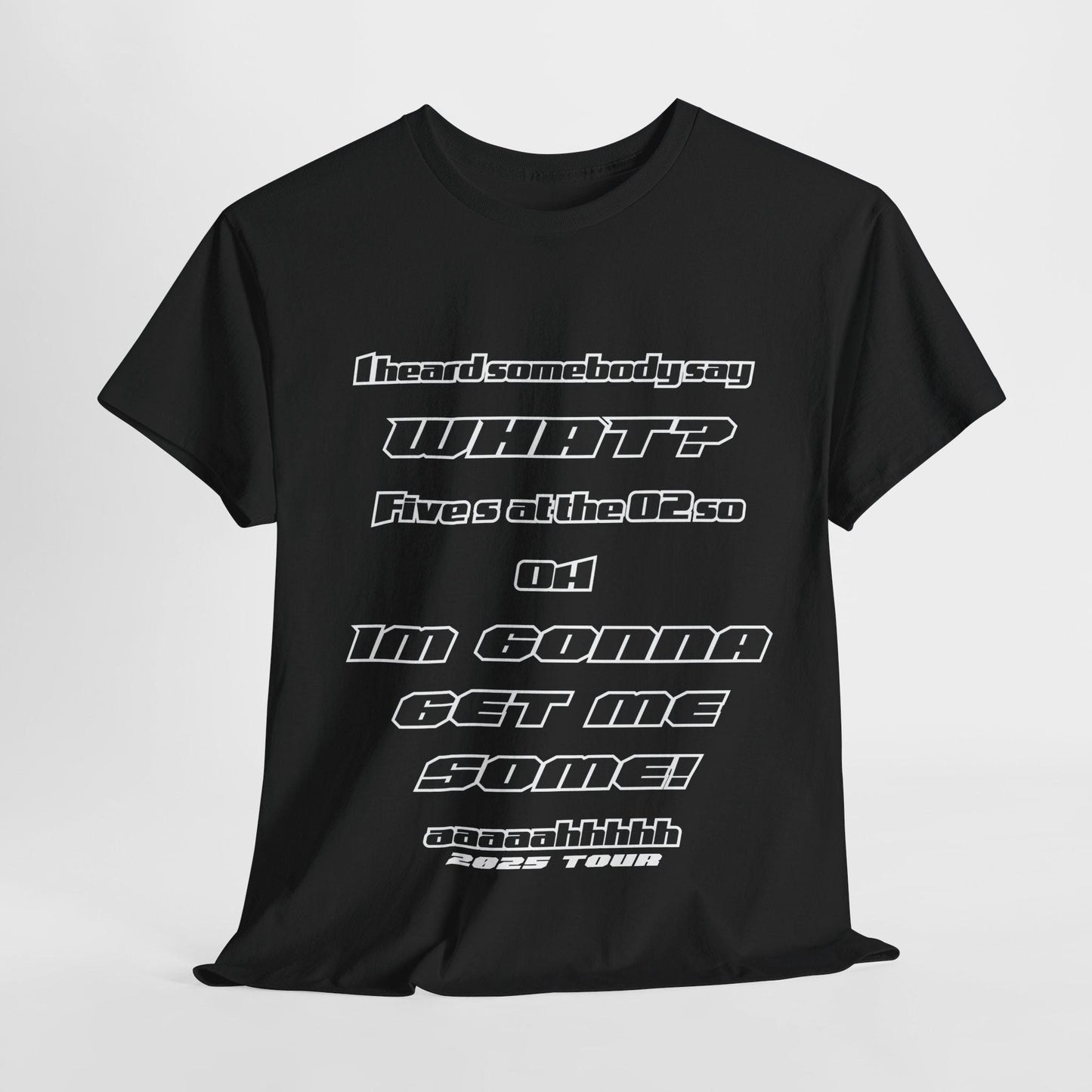 FIVE tshirt 2025 tour 5ive Five's at the o2 tour merchandise concert mothers day tee original five fans boy band nostalgia
