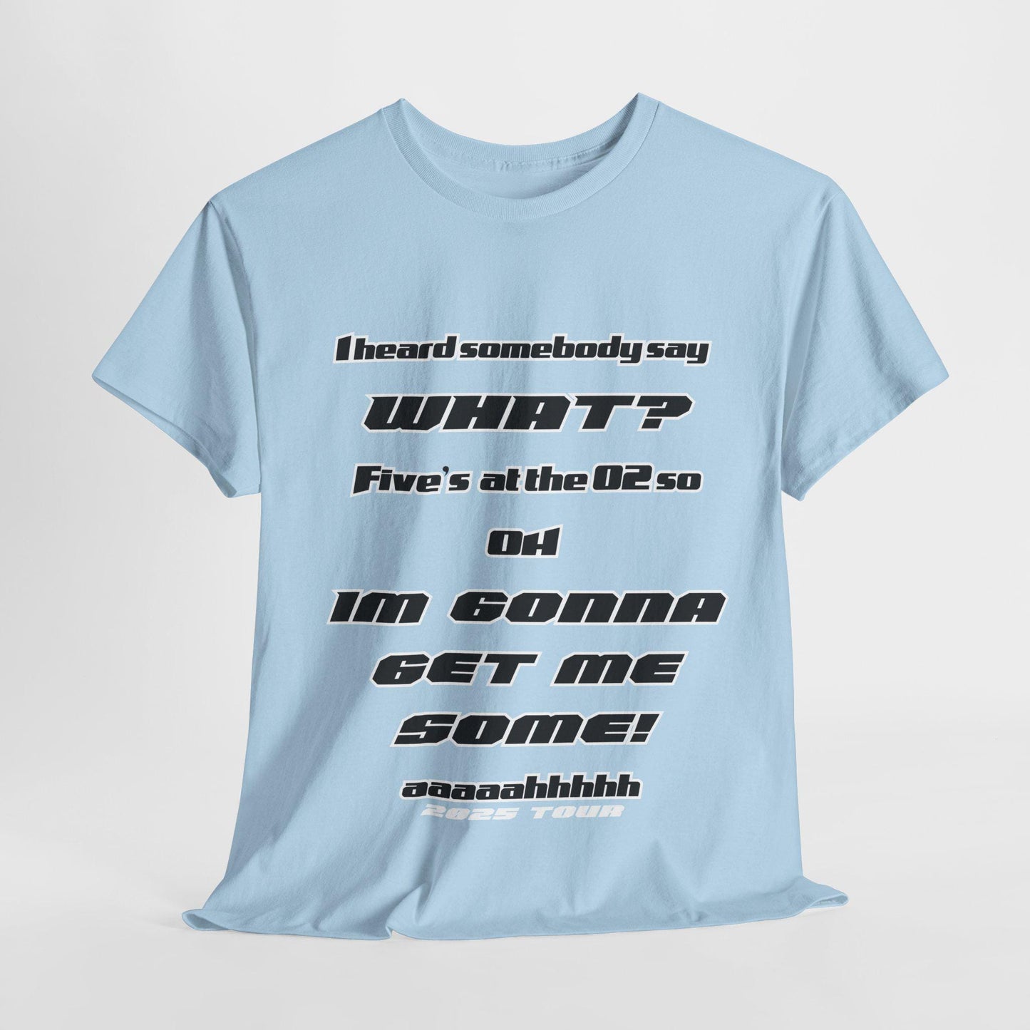 FIVE tshirt 2025 tour 5ive Five's at the o2 tour merchandise concert mothers day tee original five fans boy band nostalgia