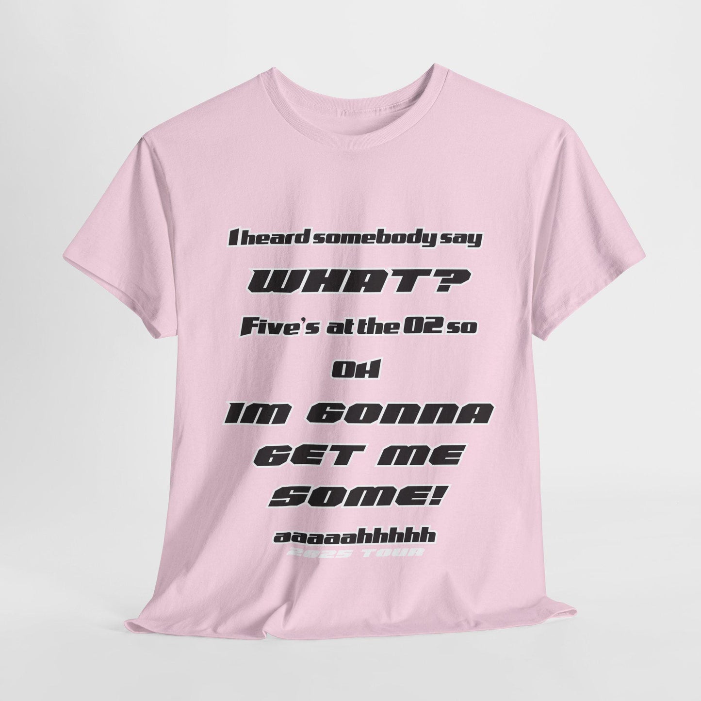 FIVE tshirt 2025 tour 5ive Five's at the o2 tour merchandise concert mothers day tee original five fans boy band nostalgia