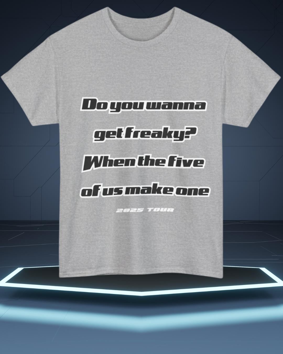 FIVE tshirt 2025 tour 5ive five of us make one slam dunk da funk tee original five fans boy band nostalgia