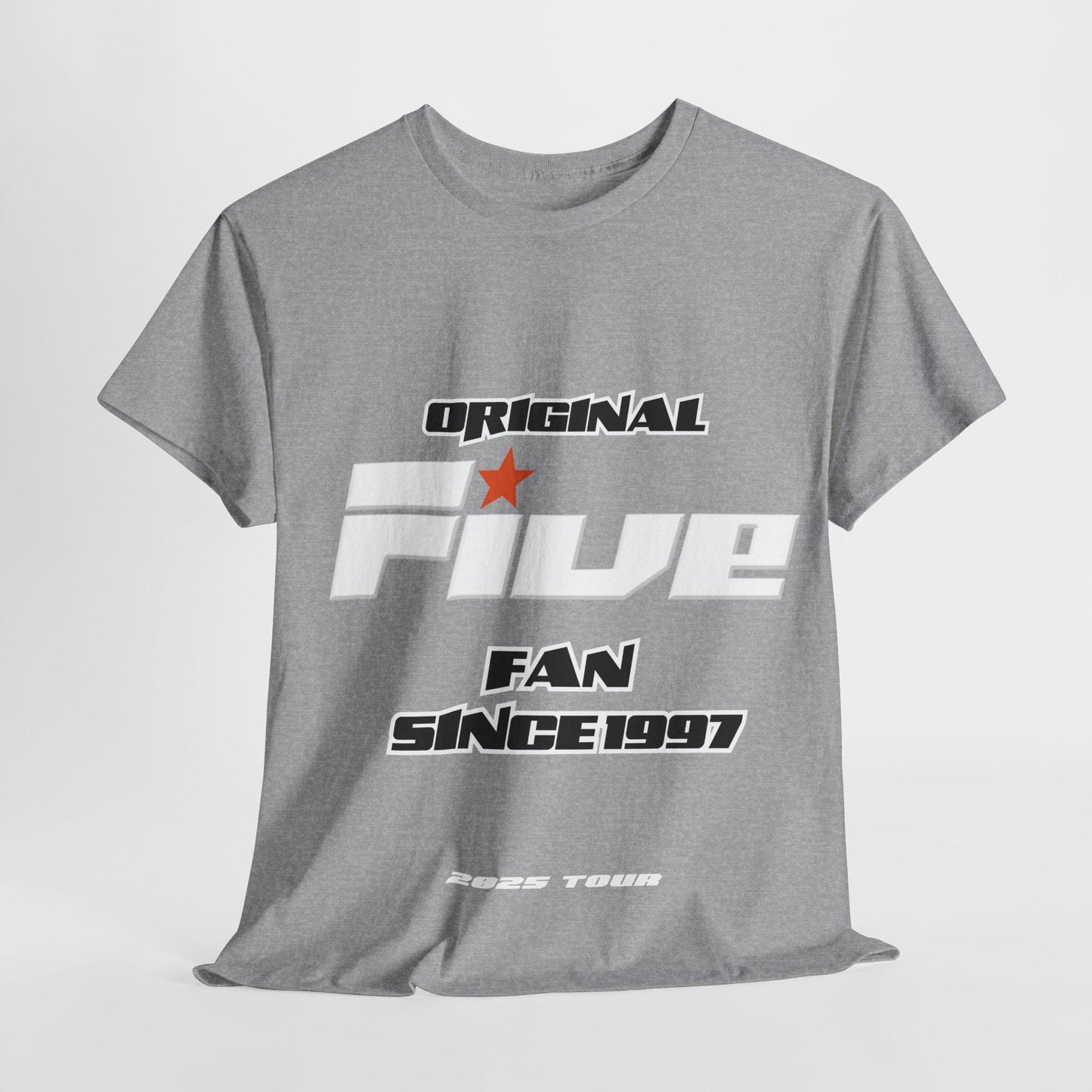 FIVE tshirt 2025 tour 5ive Five's at the o2 tour merchandise concert mothers day tee t-shirt original five fans boy band nostalgia