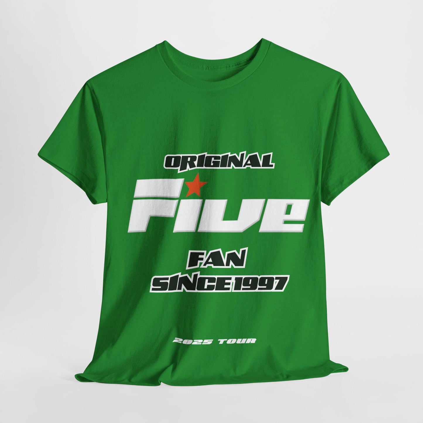 FIVE tshirt 2025 tour 5ive Five's at the o2 tour merchandise concert mothers day tee t-shirt original five fans boy band nostalgia