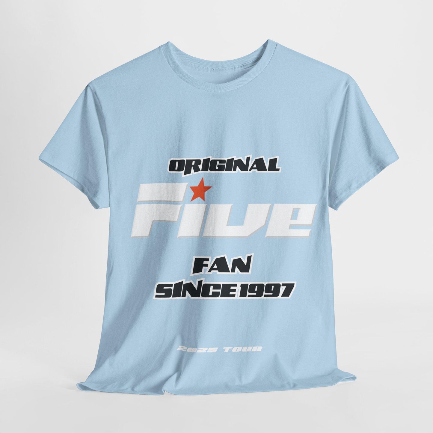 FIVE tshirt 2025 tour 5ive Five's at the o2 tour merchandise concert mothers day tee t-shirt original five fans boy band nostalgia