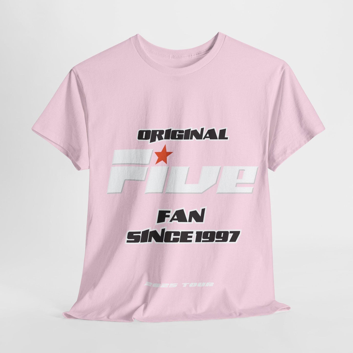 FIVE tshirt 2025 tour 5ive Five's at the o2 tour merchandise concert mothers day tee t-shirt original five fans boy band nostalgia