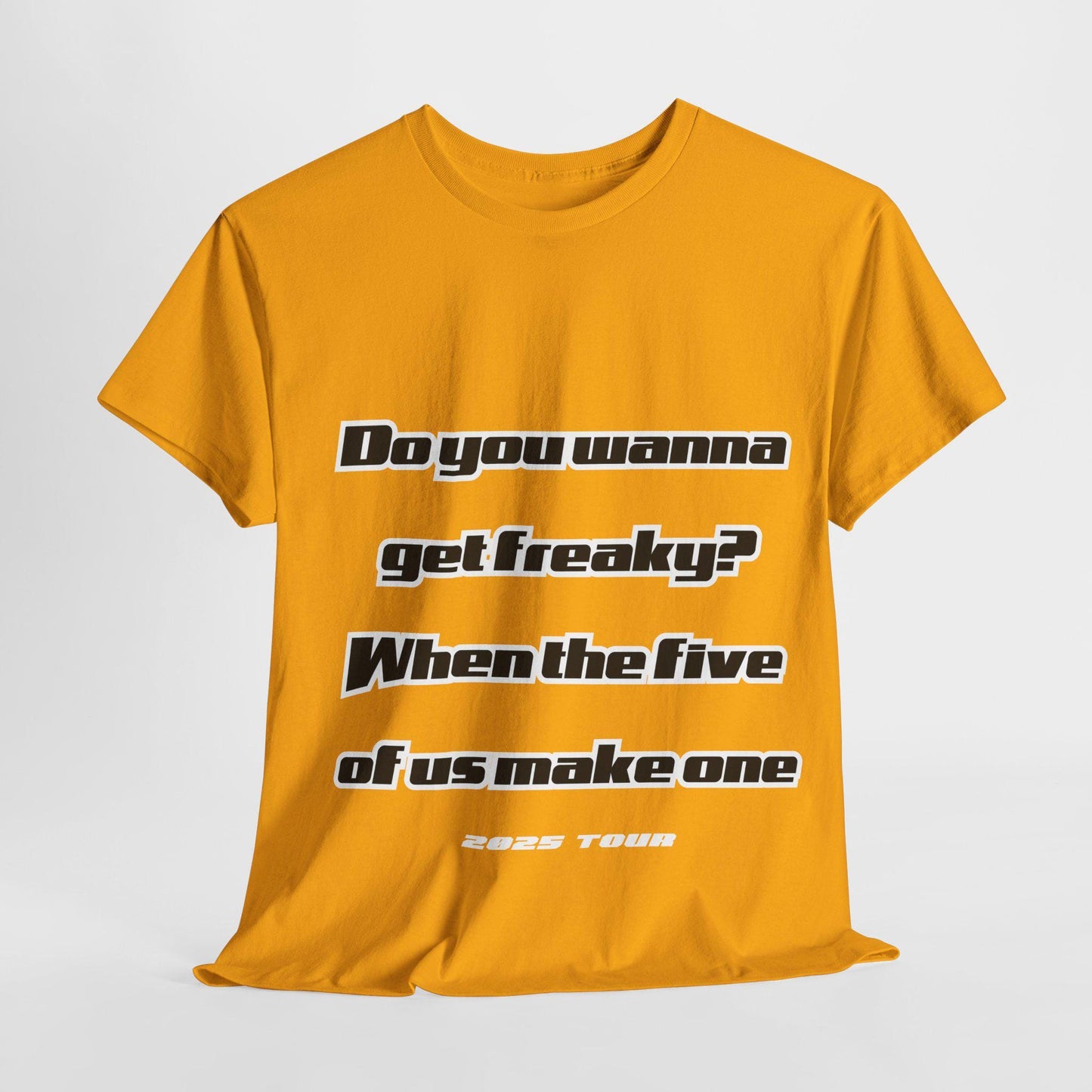 FIVE tshirt 2025 tour 5ive five of us make one slam dunk da funk tee original five fans boy band nostalgia