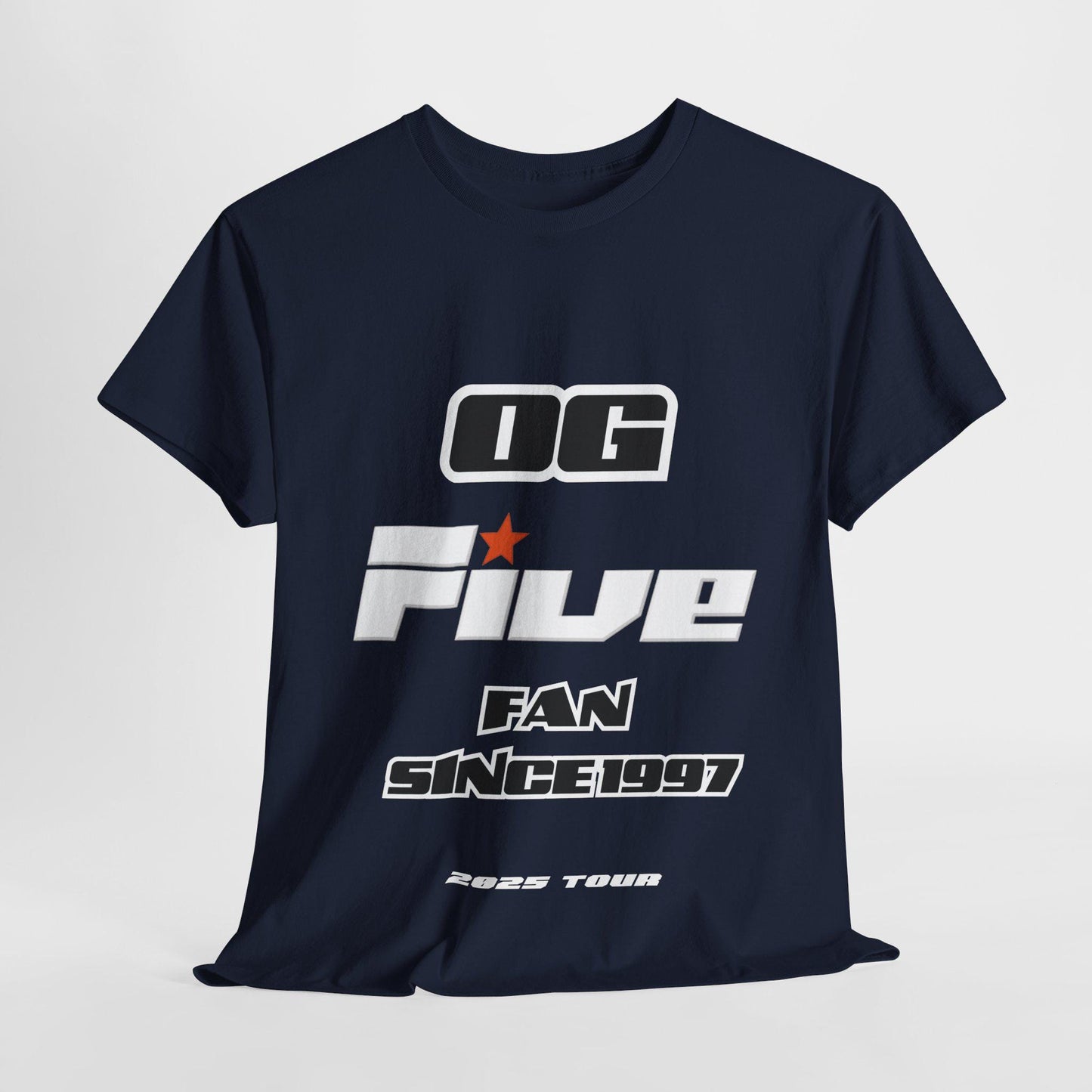 Original FIVE tshirt 2025 tour 5ive Five's at the o2 tour merchandise concert mothers day tee t-shirt original five fans boy band nostalgia